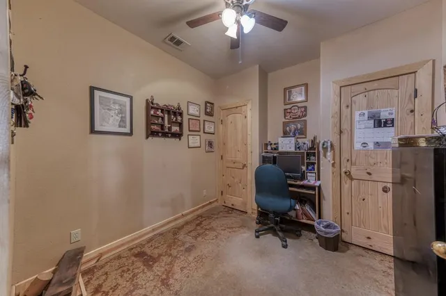 a view of an ocean and beach