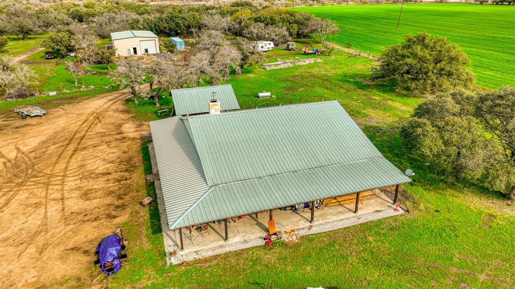 2975 North Fm 1702 Hamilton, TX 76531 - Photo 4 of 35 an aerial view of a house with a yard basket ball court and outdoor seating