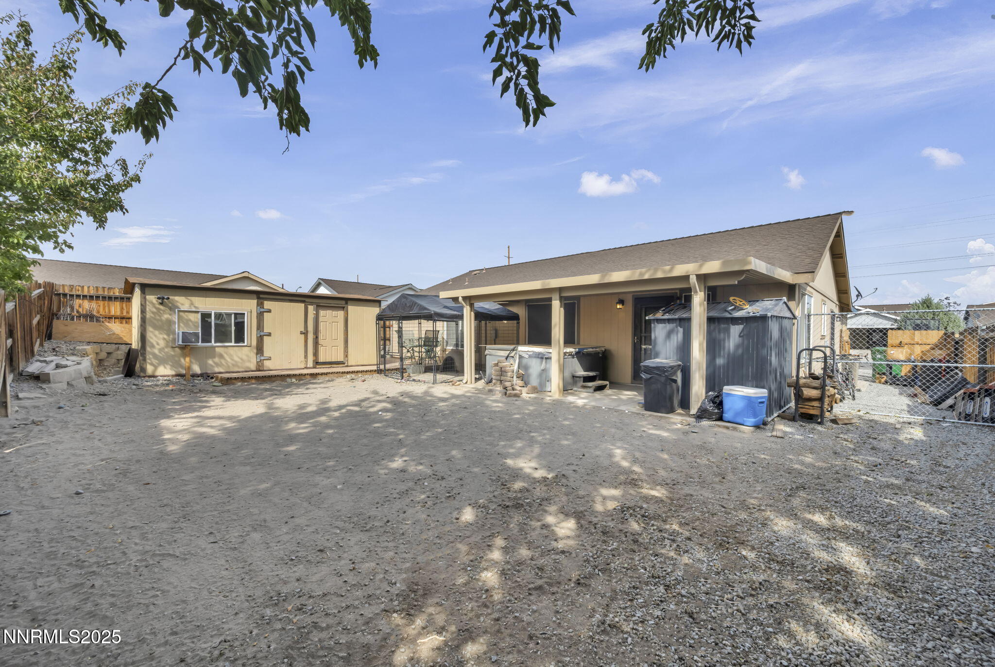 572 Spur Way Fernley, NV 89408 - Photo 31 of 48 a view of a house with a patio