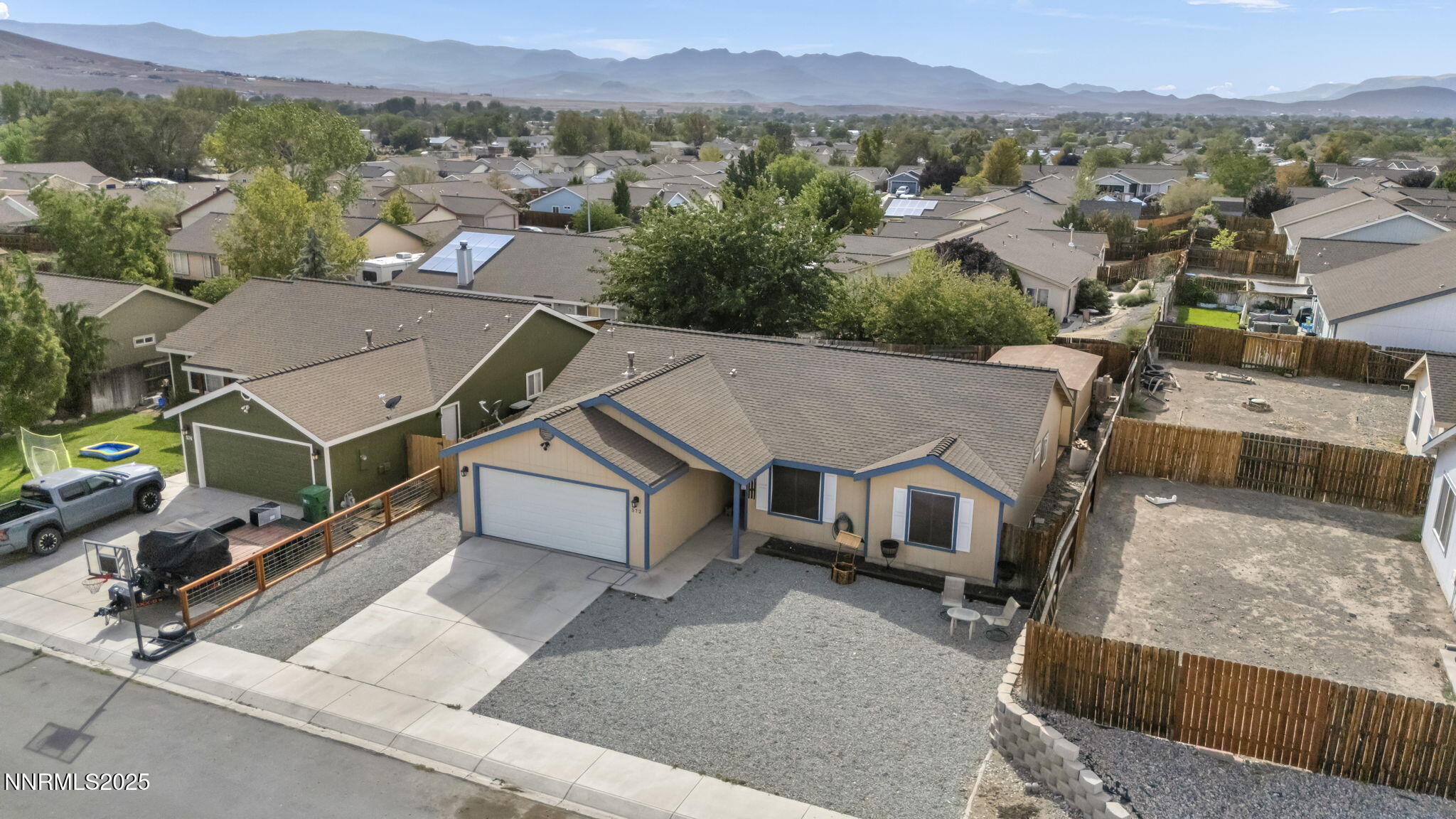 572 Spur Way Fernley, NV 89408 - Photo 47 of 48 an aerial view of a house