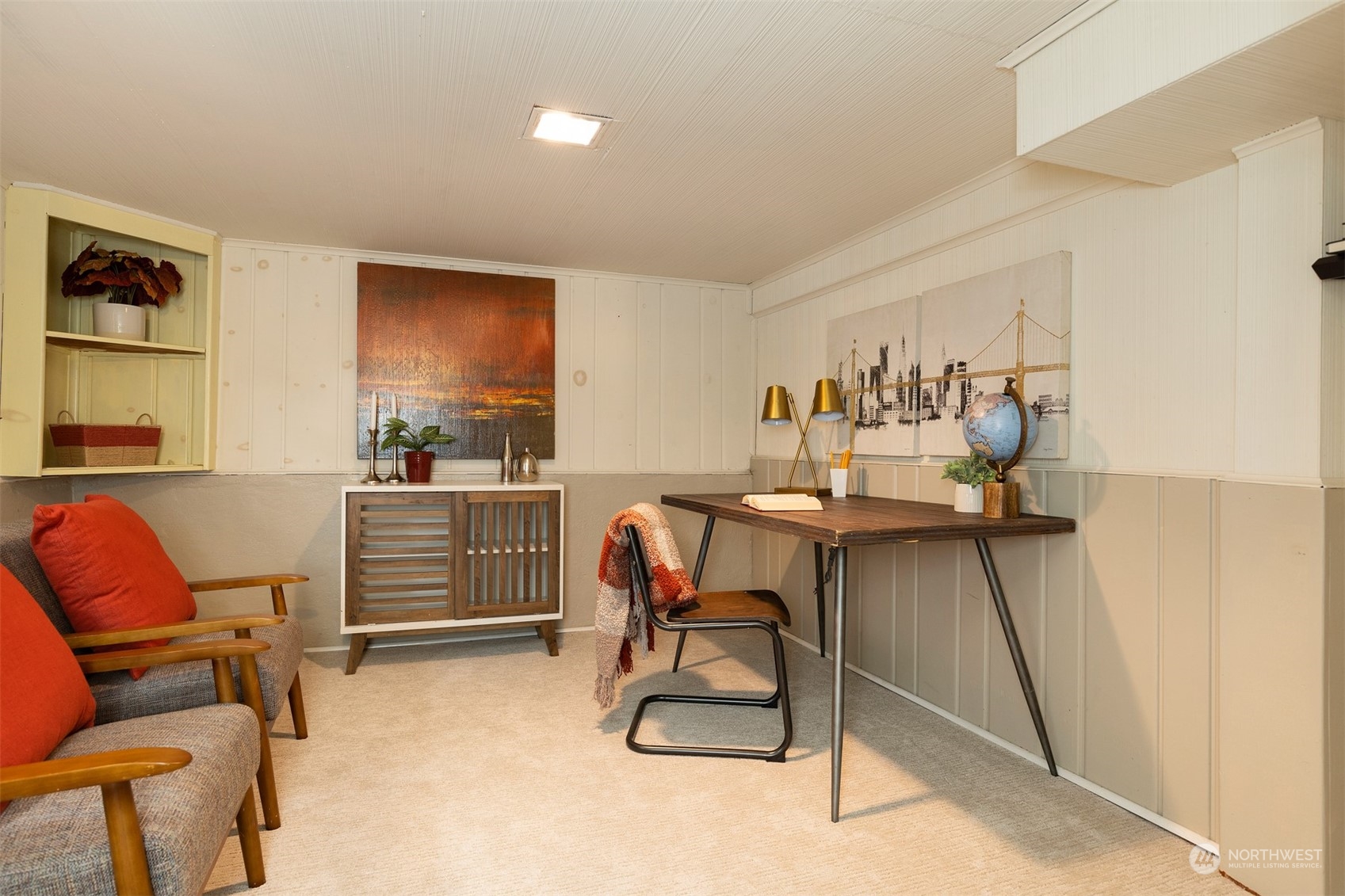 110 North 76th Street Seattle, WA 98103 - Photo 24 of 36 a work room with furniture and windows