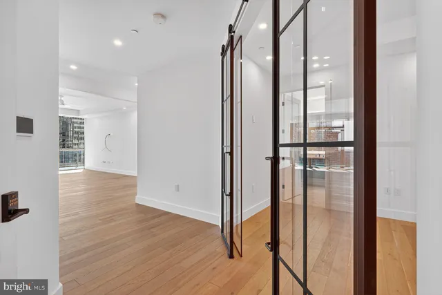 a view of wooden floor