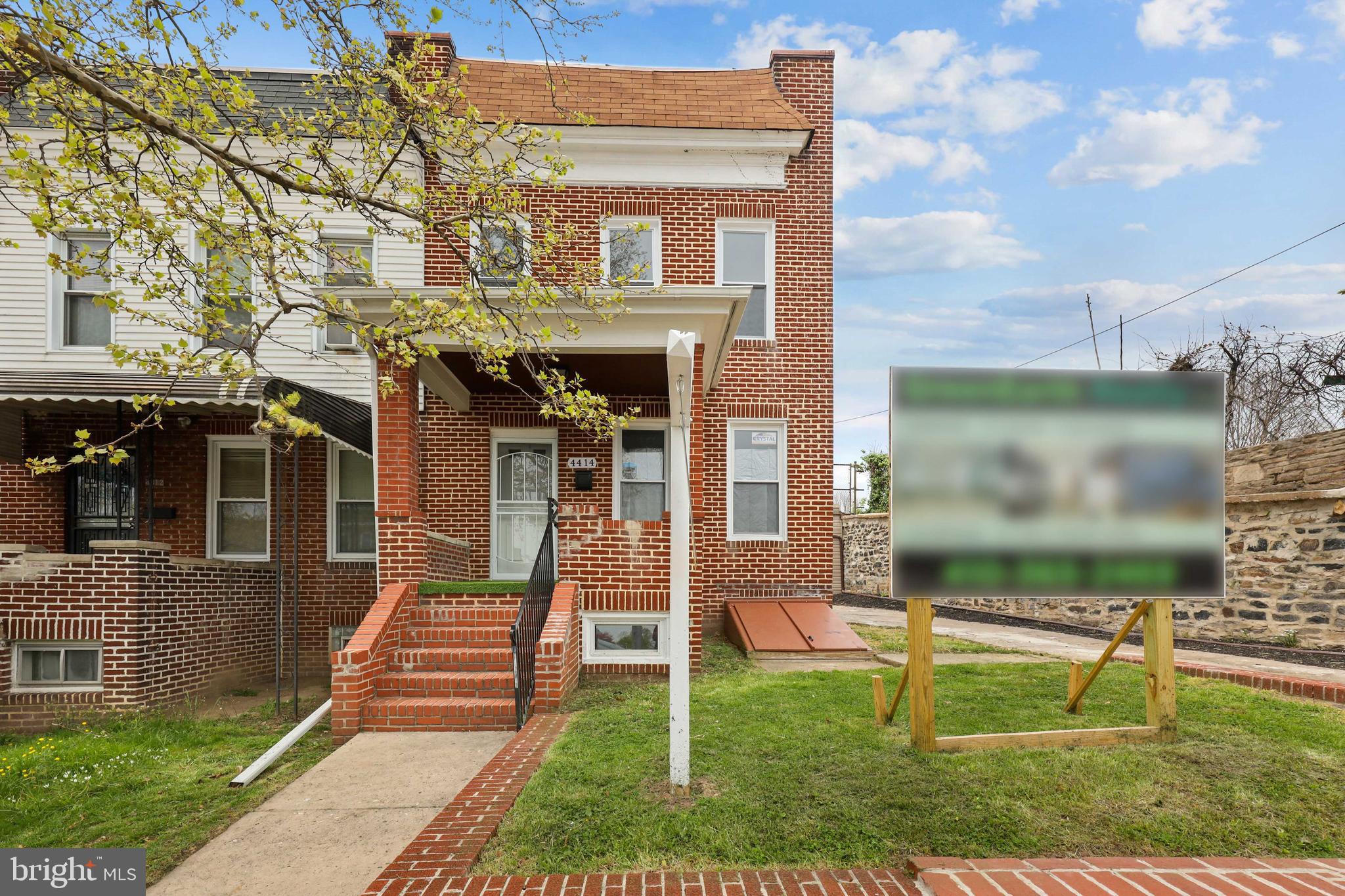 4414 Belair Road Baltimore, MD 21206 - Photo 1 of 55 Super bright end of group with garage and driveway