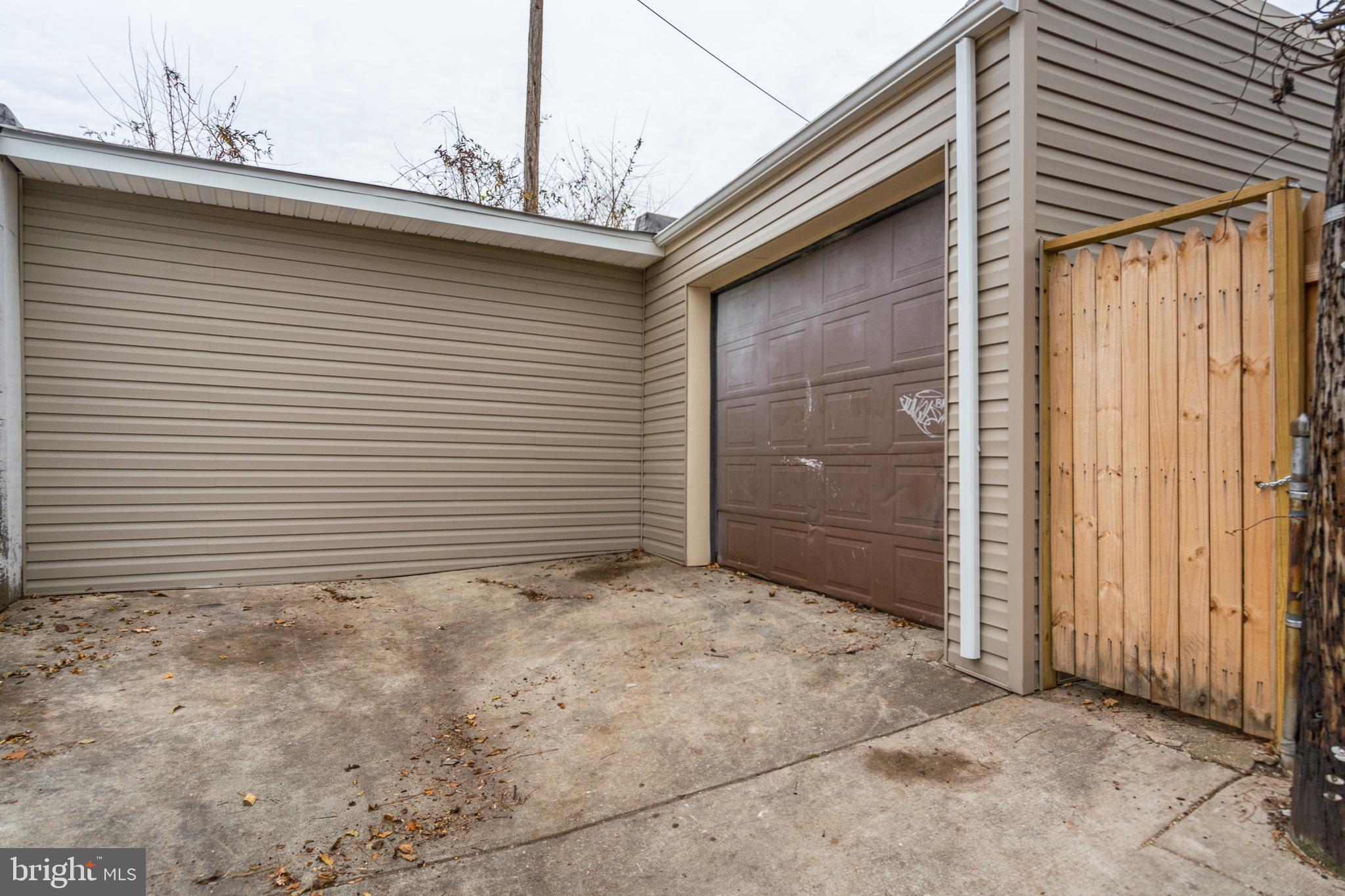 4414 Belair Road Baltimore, MD 21206 - Photo 42 of 55 Two car entrances to 5 car garage...alley entrance