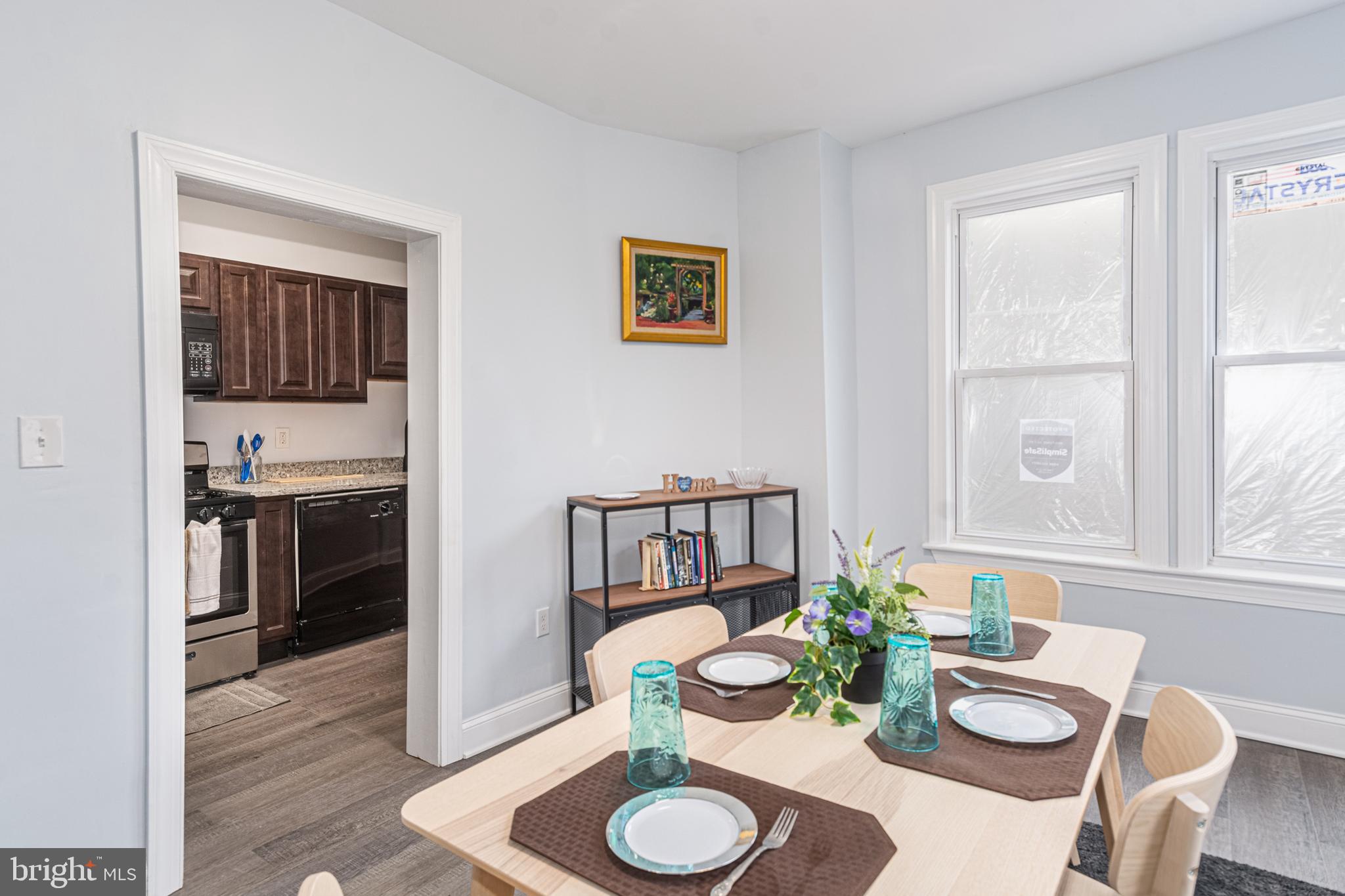 4414 Belair Road Baltimore, MD 21206 - Photo 10 of 55 Formal dining room neighboring LR & kitchen