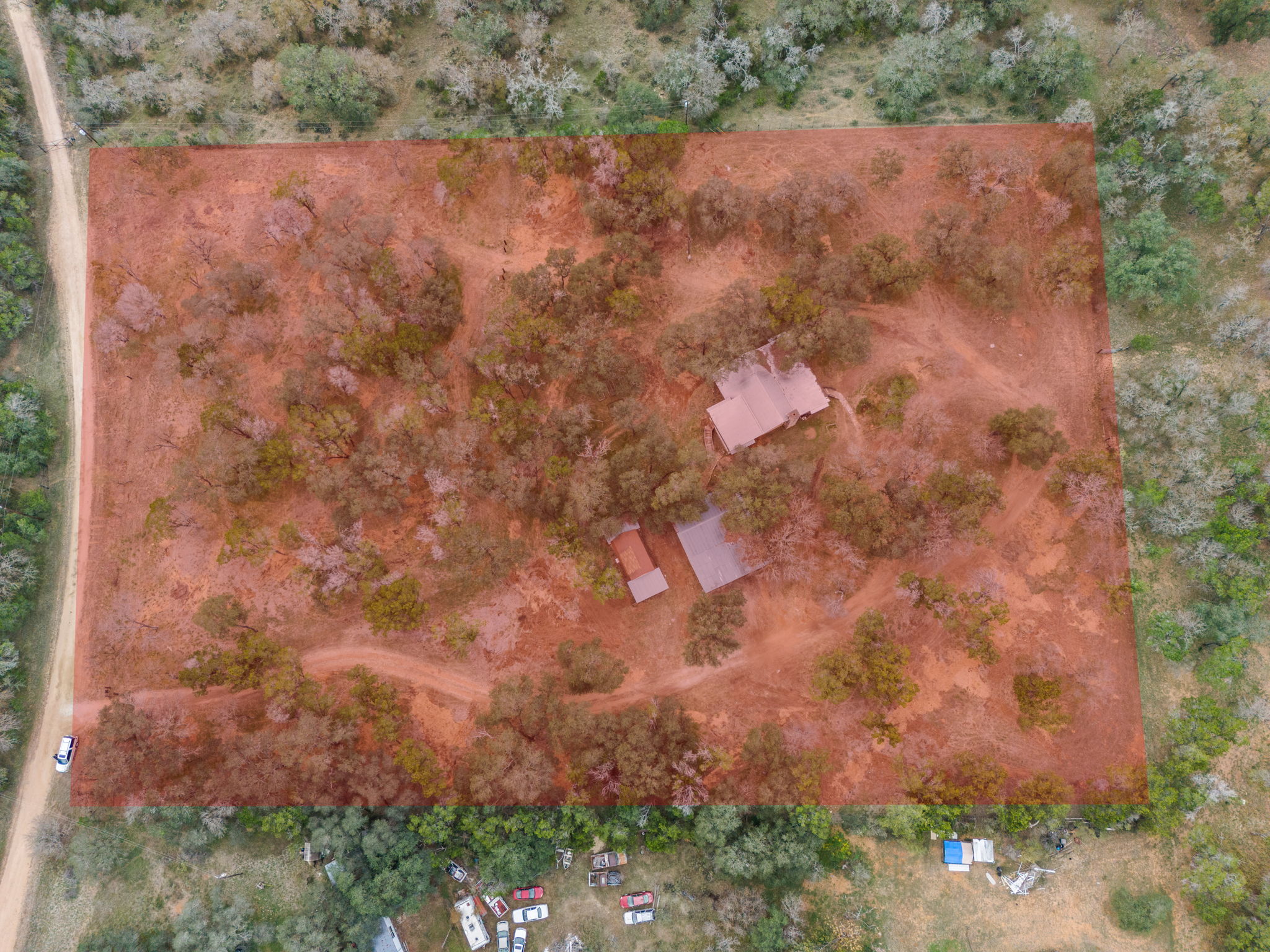 122 Winding Creek Road Spicewood, TX 78669 - Photo 19 of 19 a view of a yard with a tree