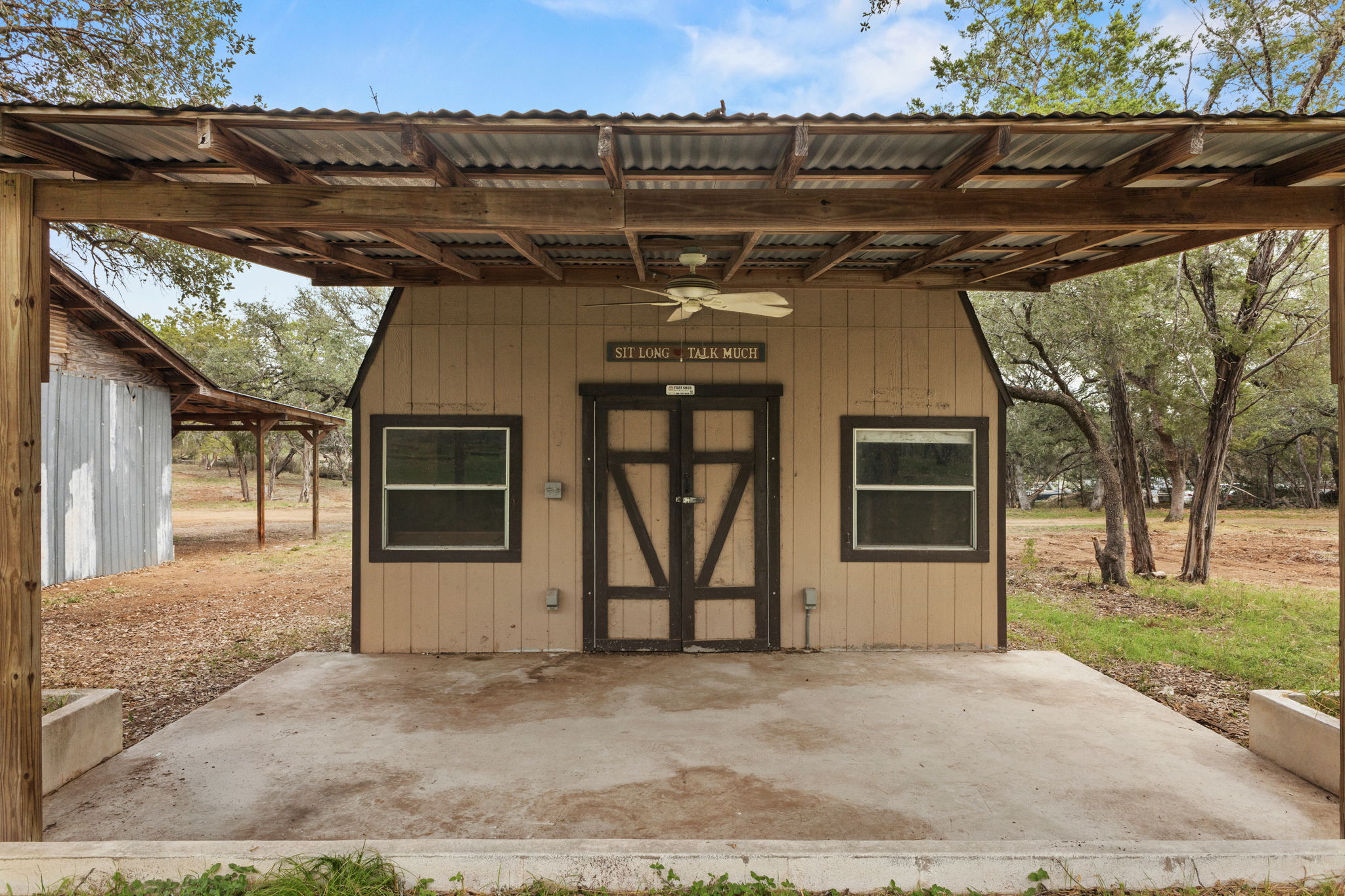 122 Winding Creek Road Spicewood, TX 78669 - Photo 4 of 19 a view of a garage