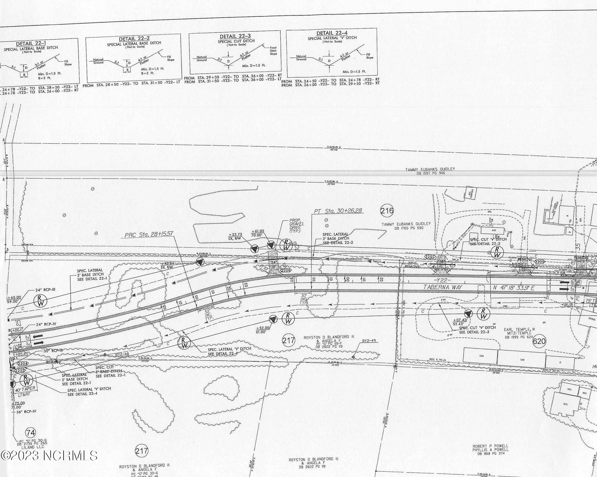 3215 Old Cherry Point Road New Bern, NC 28560 - Photo 4 of 4 NC Dept of Trans Proposed Taberna Way Ex