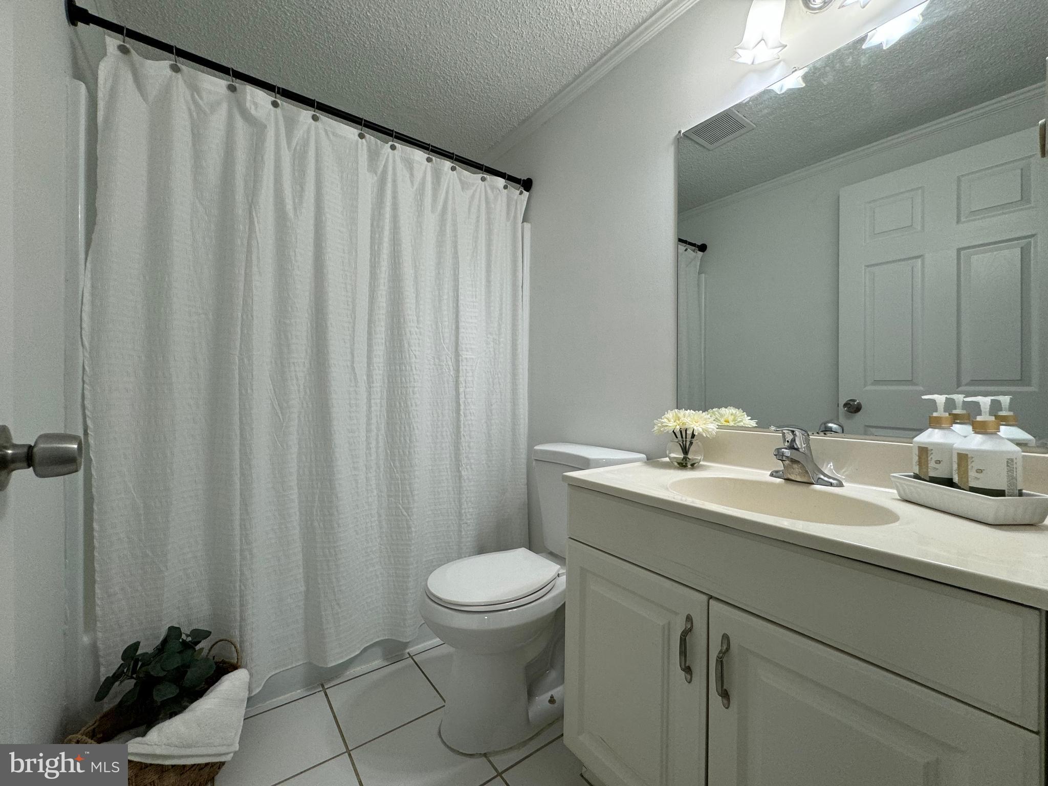 1581 Skinners Turn Road Owings, MD 20736 - Photo 35 of 37 a bathroom with a sink a toilet and a mirror