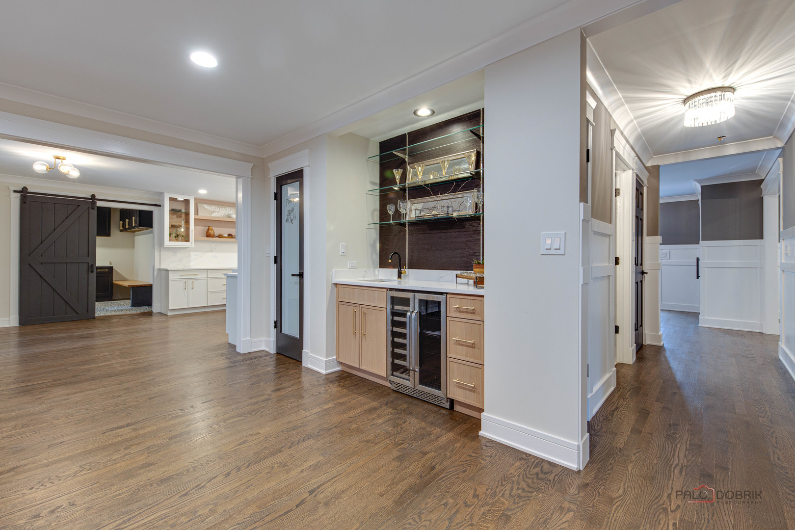 2221 Donegal Drive Darien, IL 60561 - Photo 20 of 62 a view of a kitchen with a sink and a refrigerator