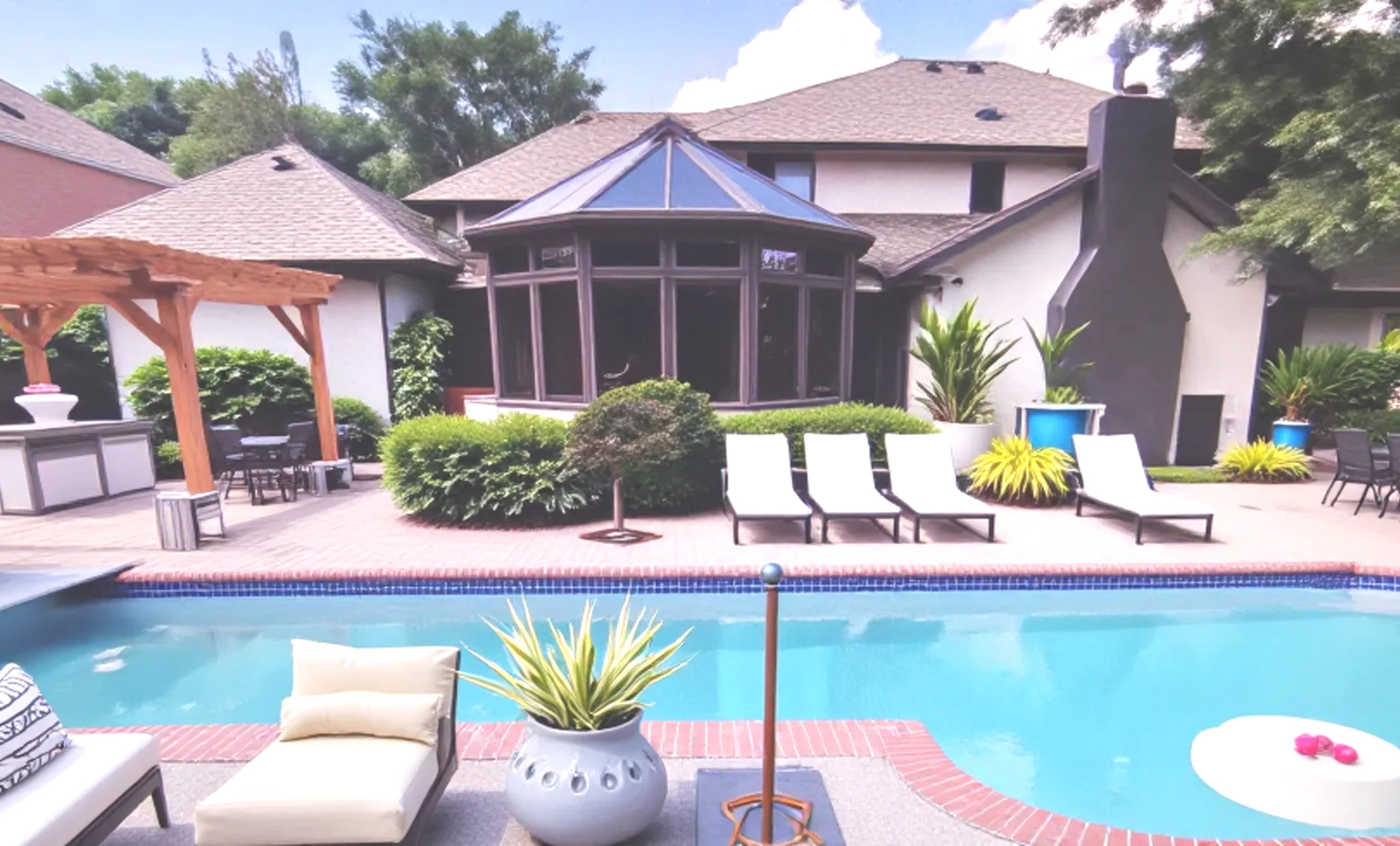 2221 Donegal Drive Darien, IL 60561 - Photo 2 of 62 a view of a house with swimming pool