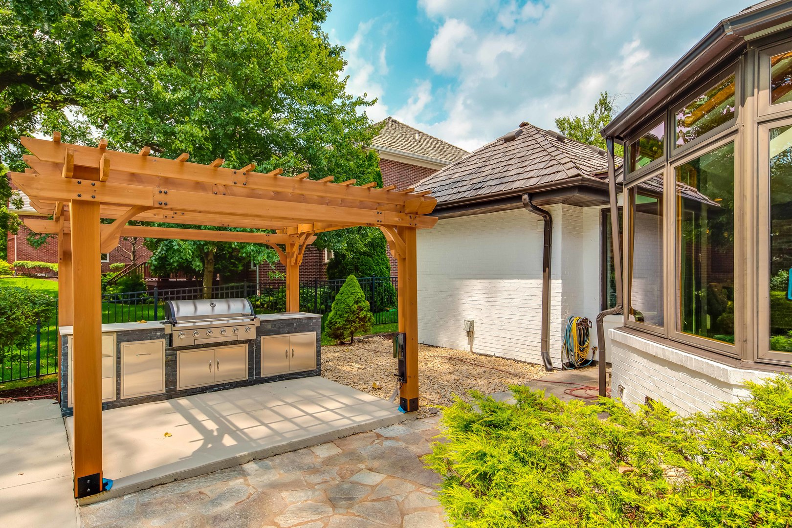 2221 Donegal Drive Darien, IL 60561 - Photo 59 of 62 a view of a house with backyard and porch