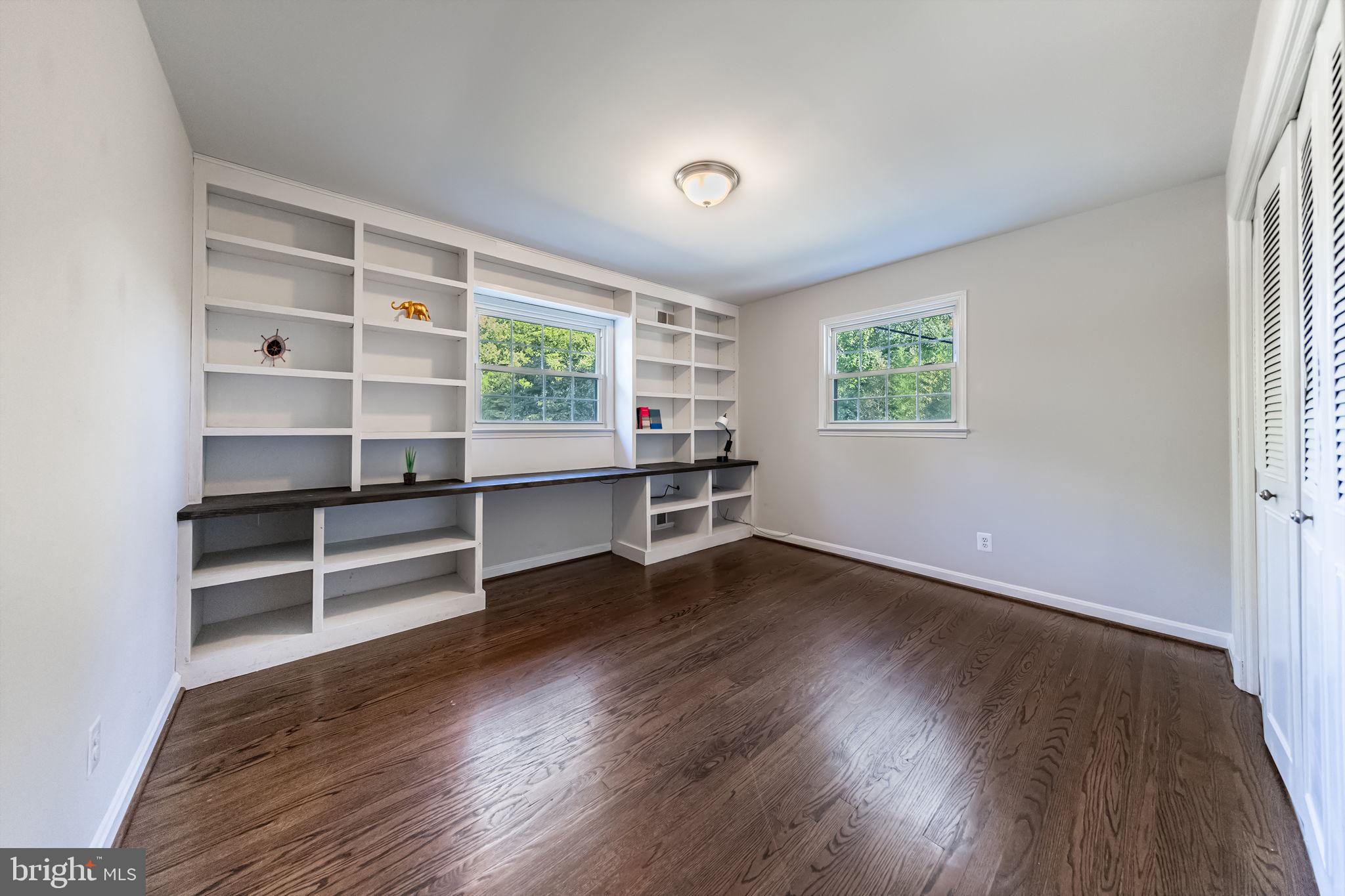 7104 Bock Road Fort Washington, MD 20744 - Photo 28 of 46 Bedroom #4 with Custom Built-in Shelves