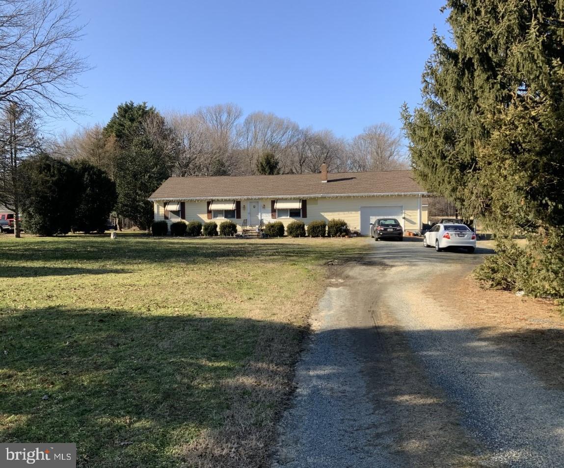 11252 Chapel Road Cordova, MD 21625 - Photo 1 of 5 Front view. Rancher with attached garage & Carport