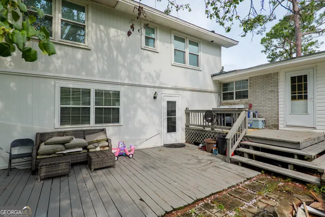 a view of an entryway door of the house