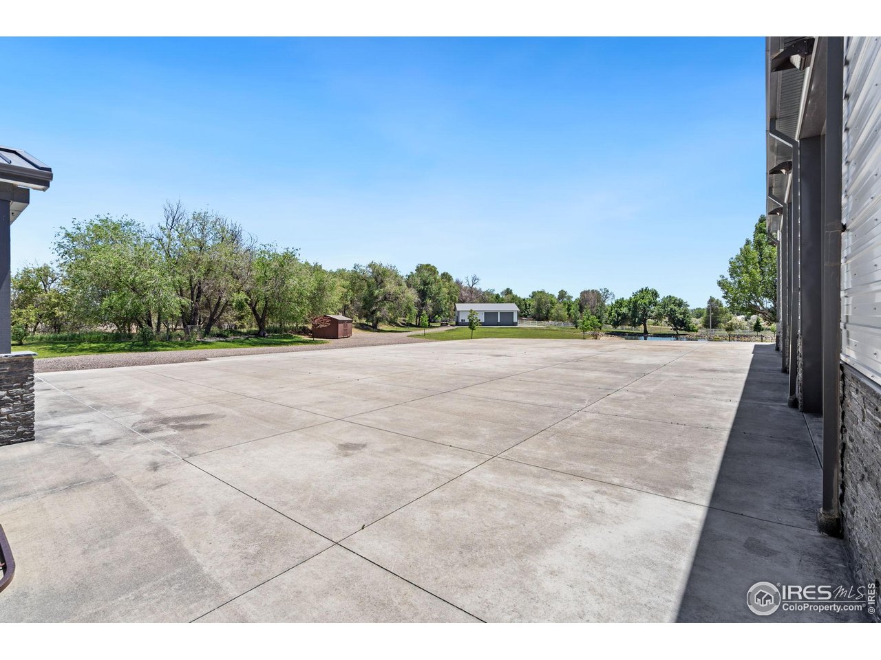 3482 Southeast Frontage Road Fort Collins, CO 80525 - Photo 20 of 47 a view of a backyard