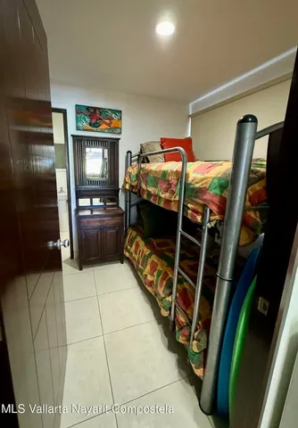 a bed room with a bed