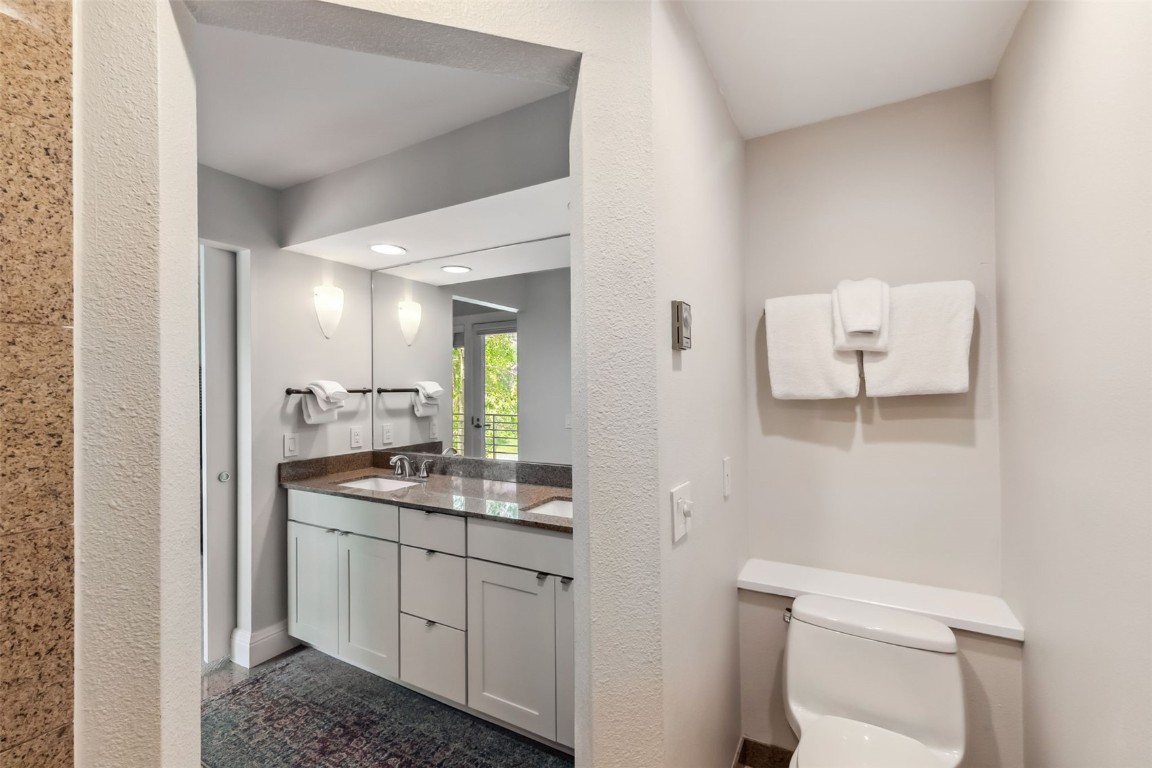 1207 West Keystone Road, Unit 2701 Keystone, CO 80435 - Photo 27 of 41 Bathroom with double vanity and recessed lighting
