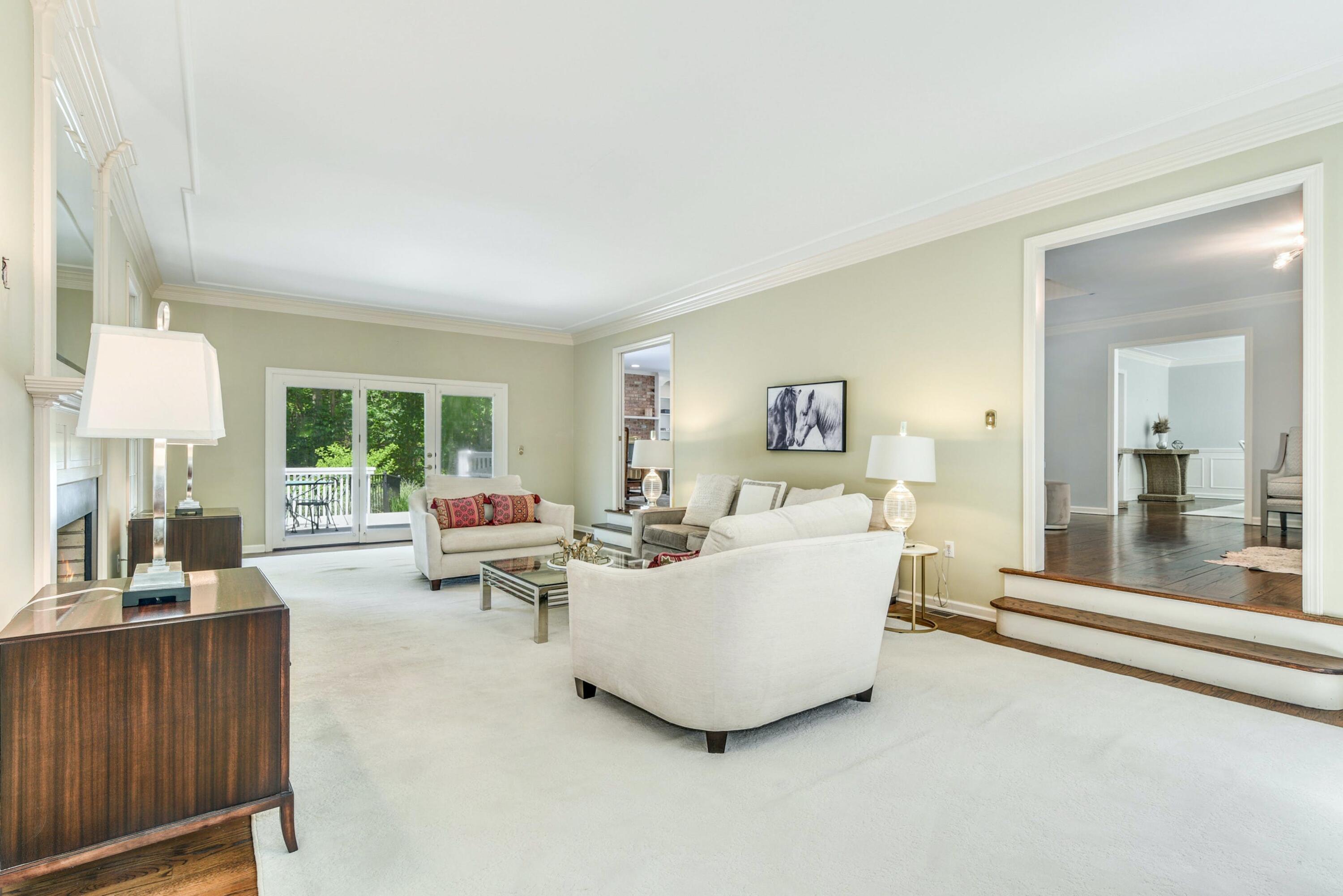 220 Old Norwalk Road New Canaan, CT 06840 - Photo 14 of 36 a living room with furniture and a large window