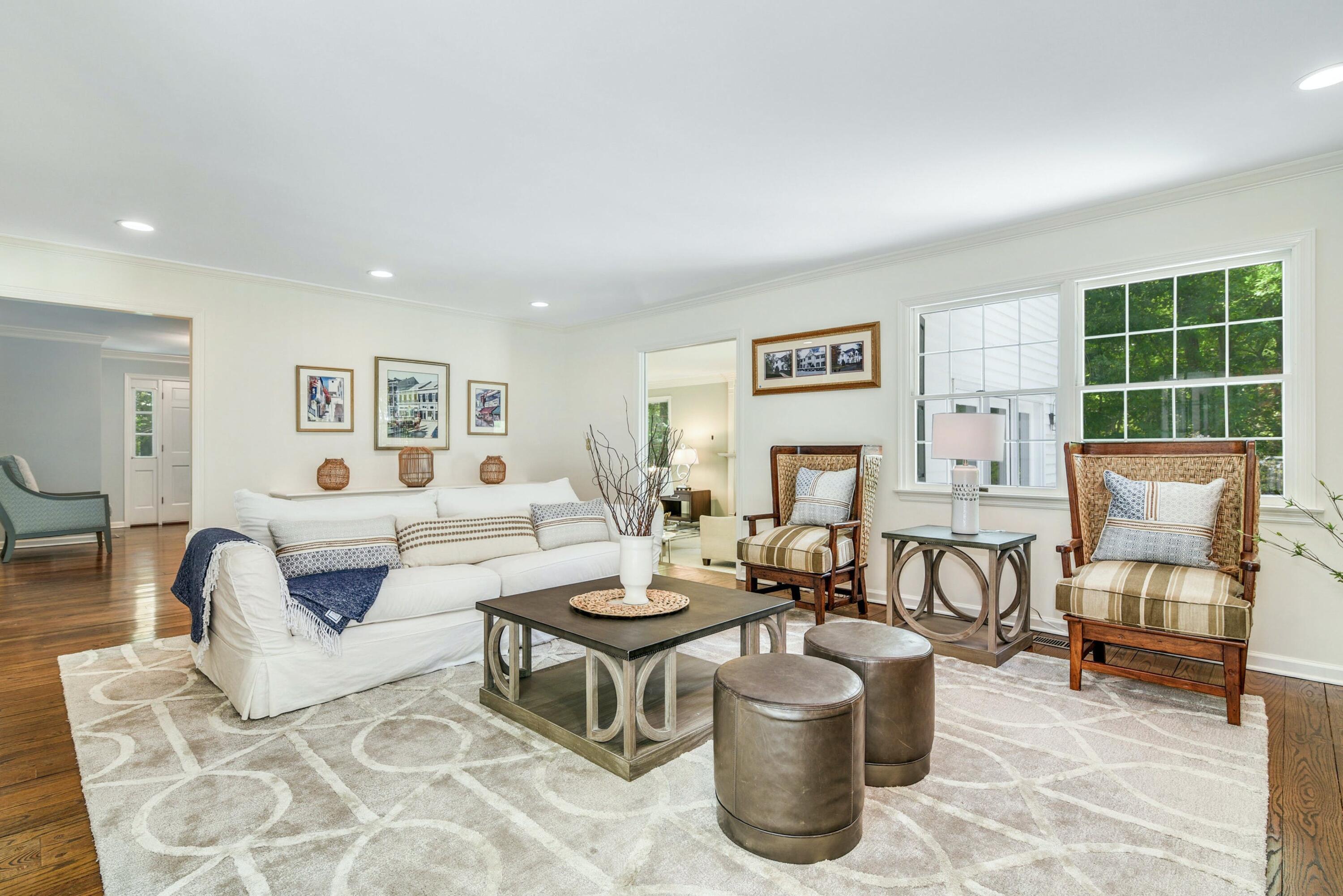 220 Old Norwalk Road New Canaan, CT 06840 - Photo 17 of 36 a living room with furniture and a window