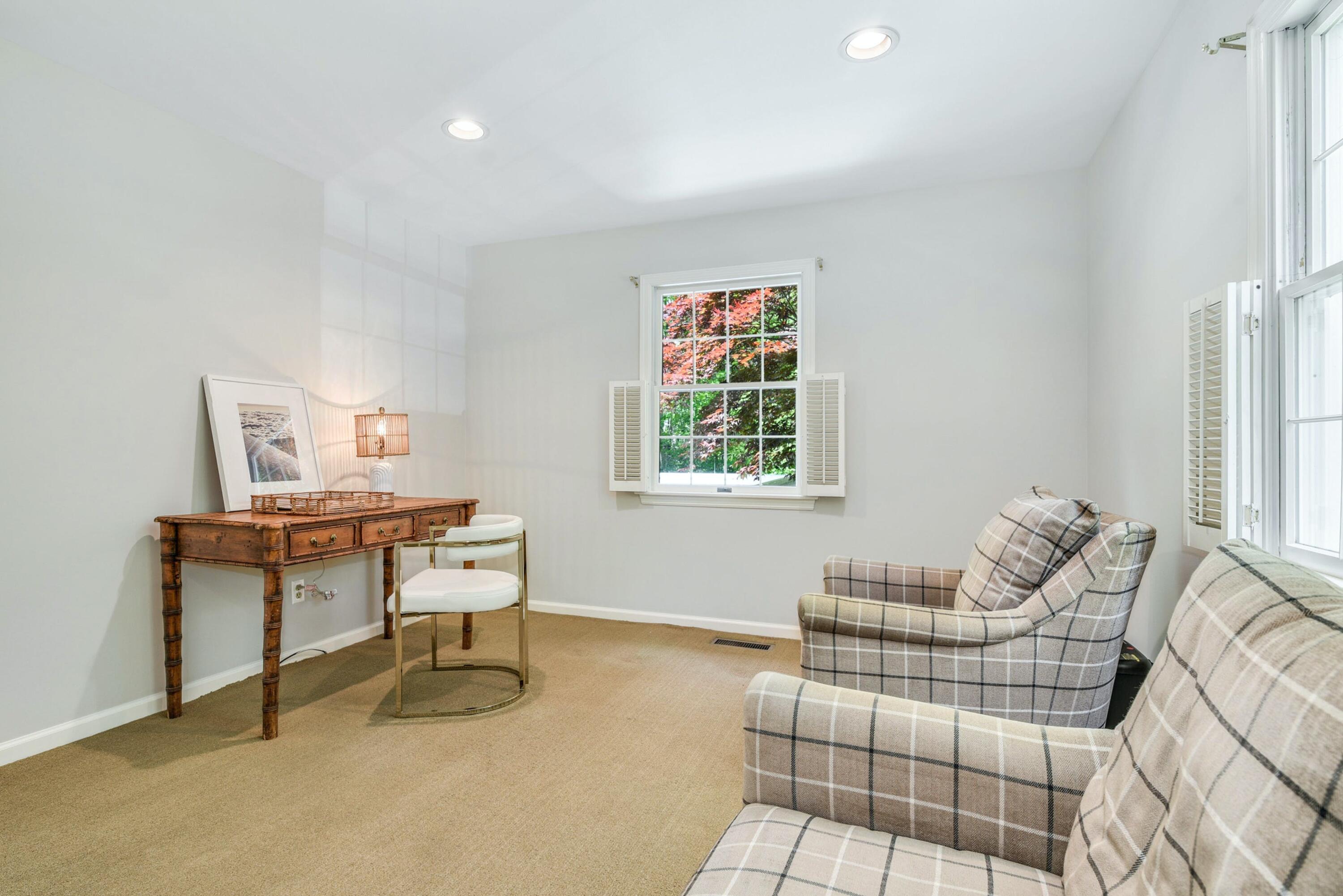 220 Old Norwalk Road New Canaan, CT 06840 - Photo 23 of 36 a work room with furniture and a window