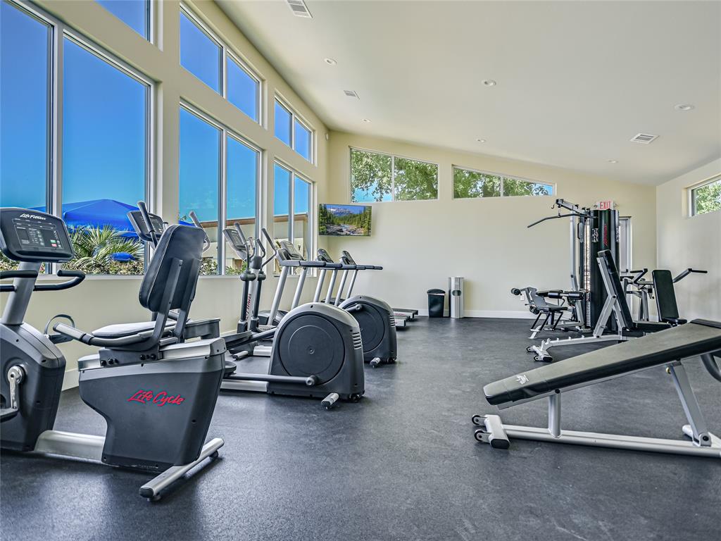4420 Ingram Road Georgetown, TX 78628 - Photo 37 of 40 Fitness center with ample natural light provides an energizing workout space.