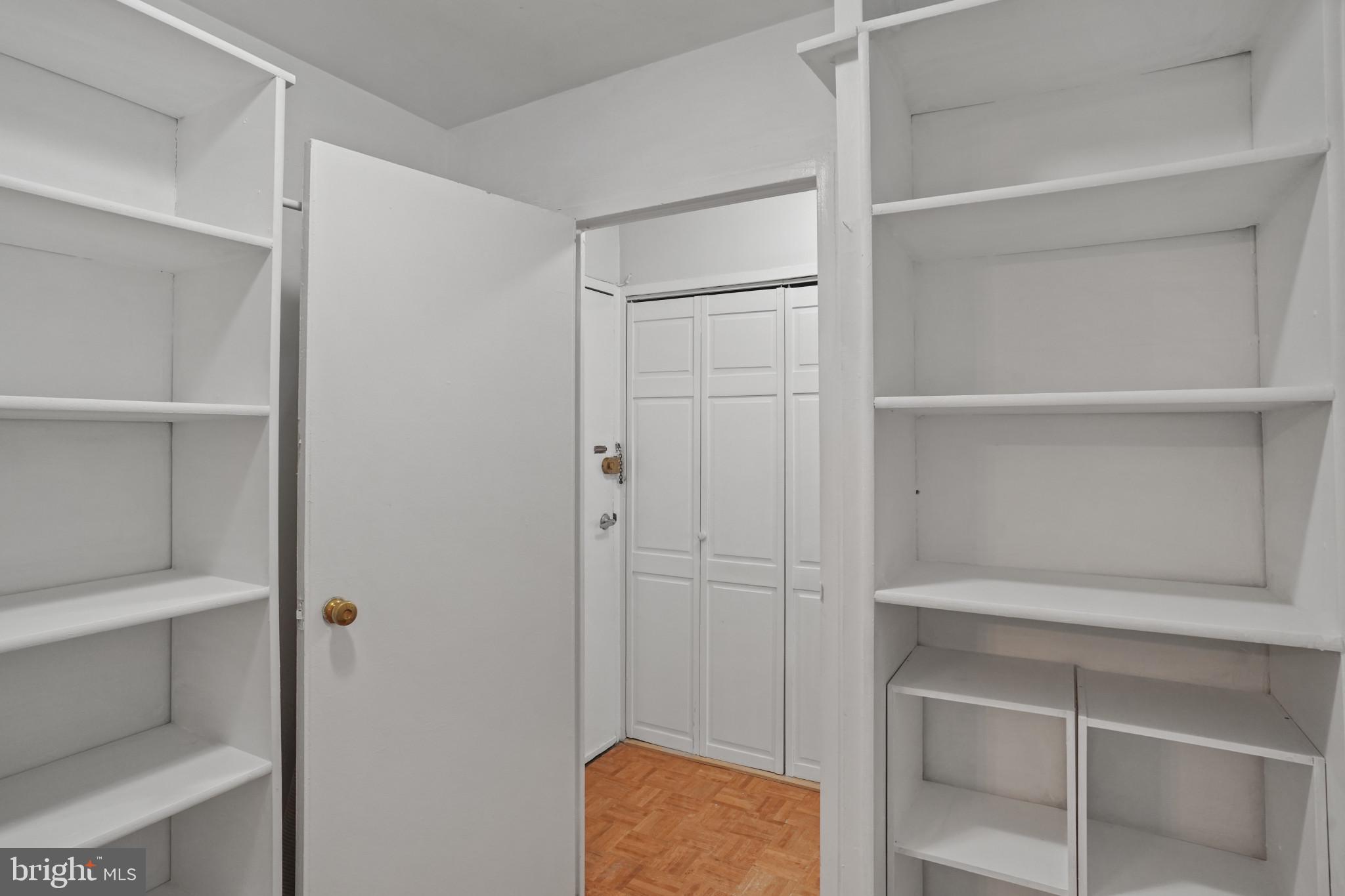 1801 Clydesdale Place Northwest, Unit 420 Washington, DC 20009 - Photo 20 of 33 a view of an empty walk in closet