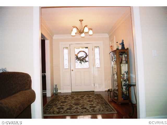 16775 Hudgins Road Dewitt, VA 23840 - Photo 4 of 11 a view of entryway with livingroom