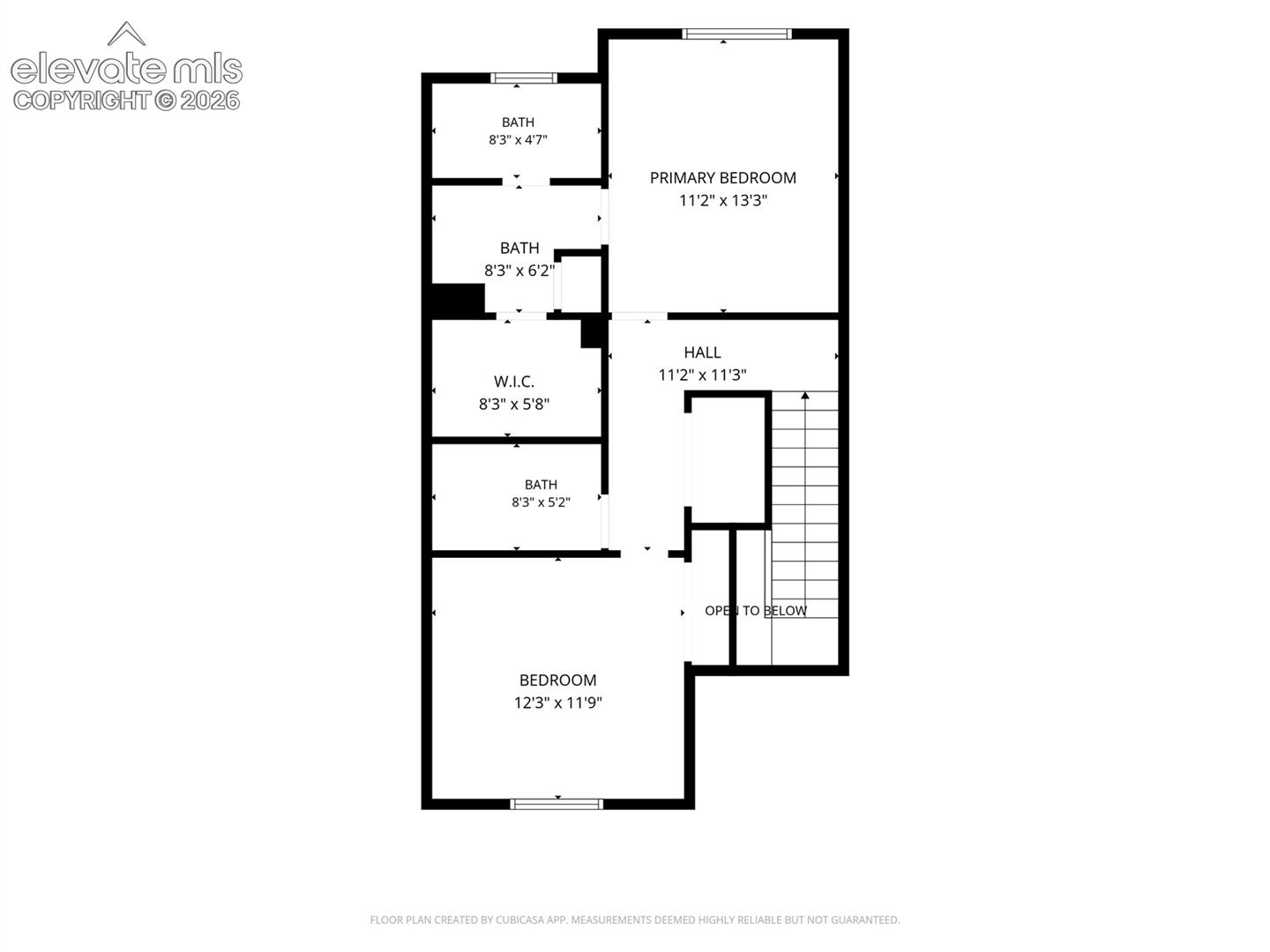 4147 Diamond Ridge View Colorado Springs, CO 80918 - Photo 42 of 42 Upper Level Floor Plan