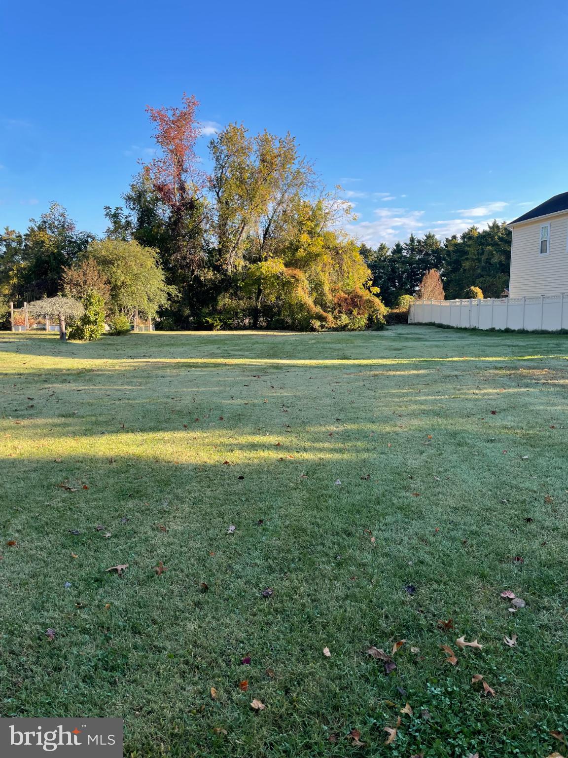 a view of an outdoor space and deck