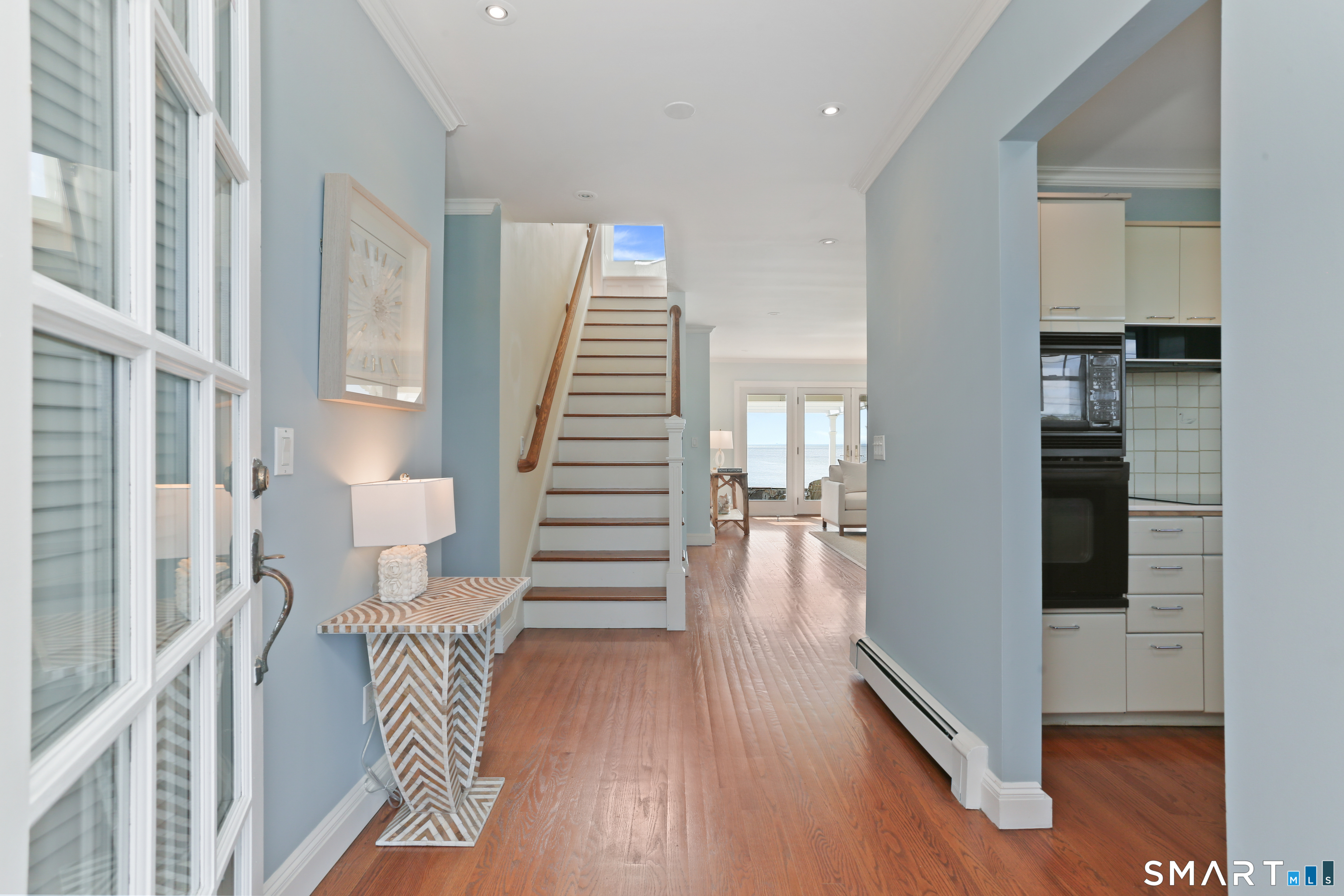 34 Shorehaven Road Norwalk, CT 06855 - Photo 12 of 40 a view of entryway and hall with wooden floor