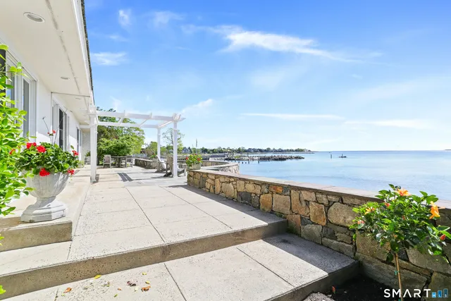 a view of terrace with seating space
