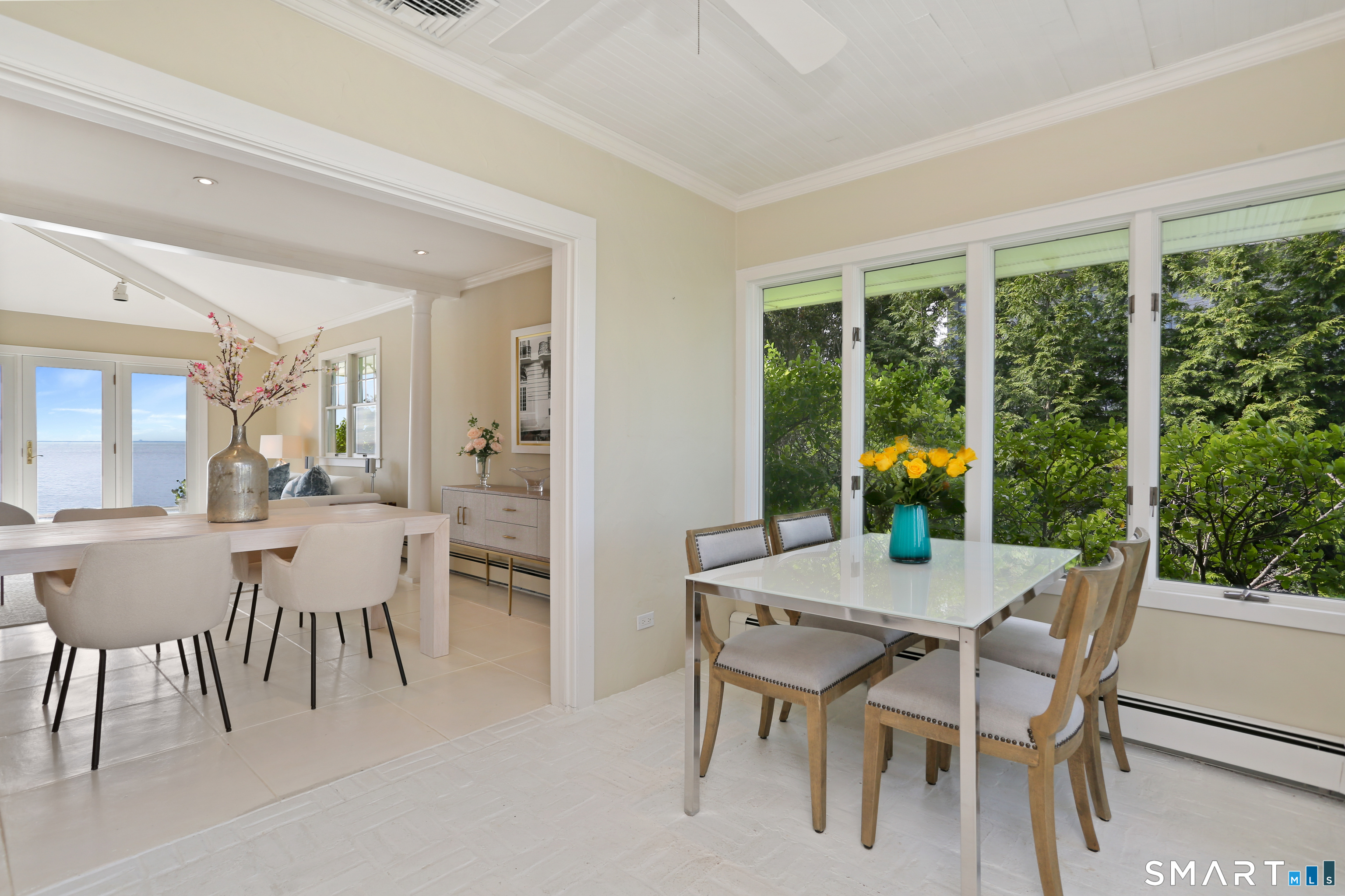 34 Shorehaven Road Norwalk, CT 06855 - Photo 4 of 40 a view of a dining room with furniture and window