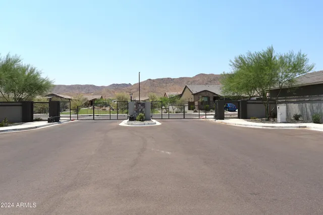 a view of street with a barn