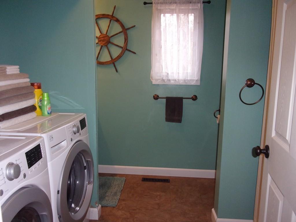 158 Osborne Road Ware, MA 01082 - Photo 29 of 31 a view of storage and utility room with washer and dryer