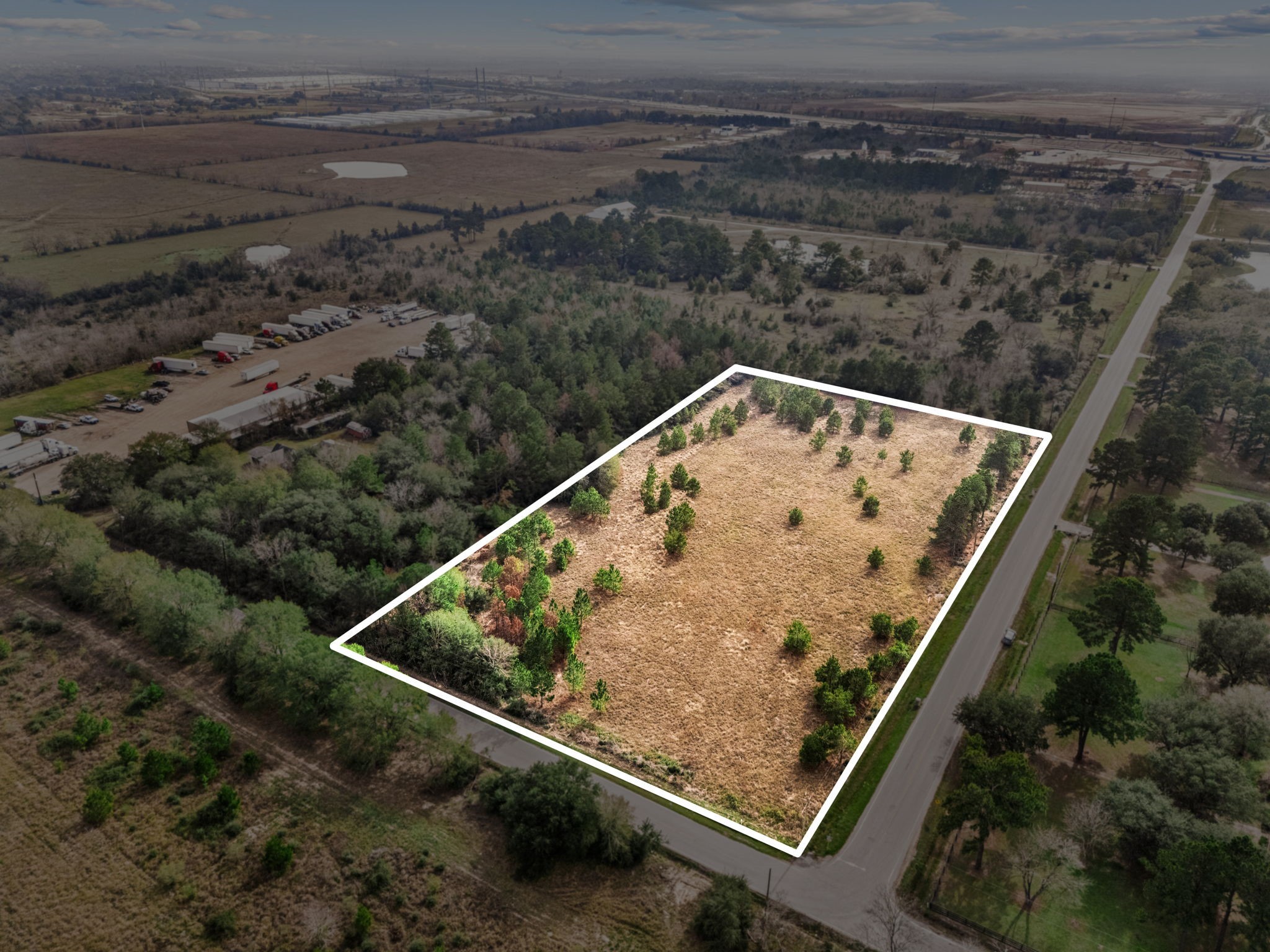 0 Badtke Road Hockley, TX 77447 - Photo 5 of 8 a view of a small pool with a yard
