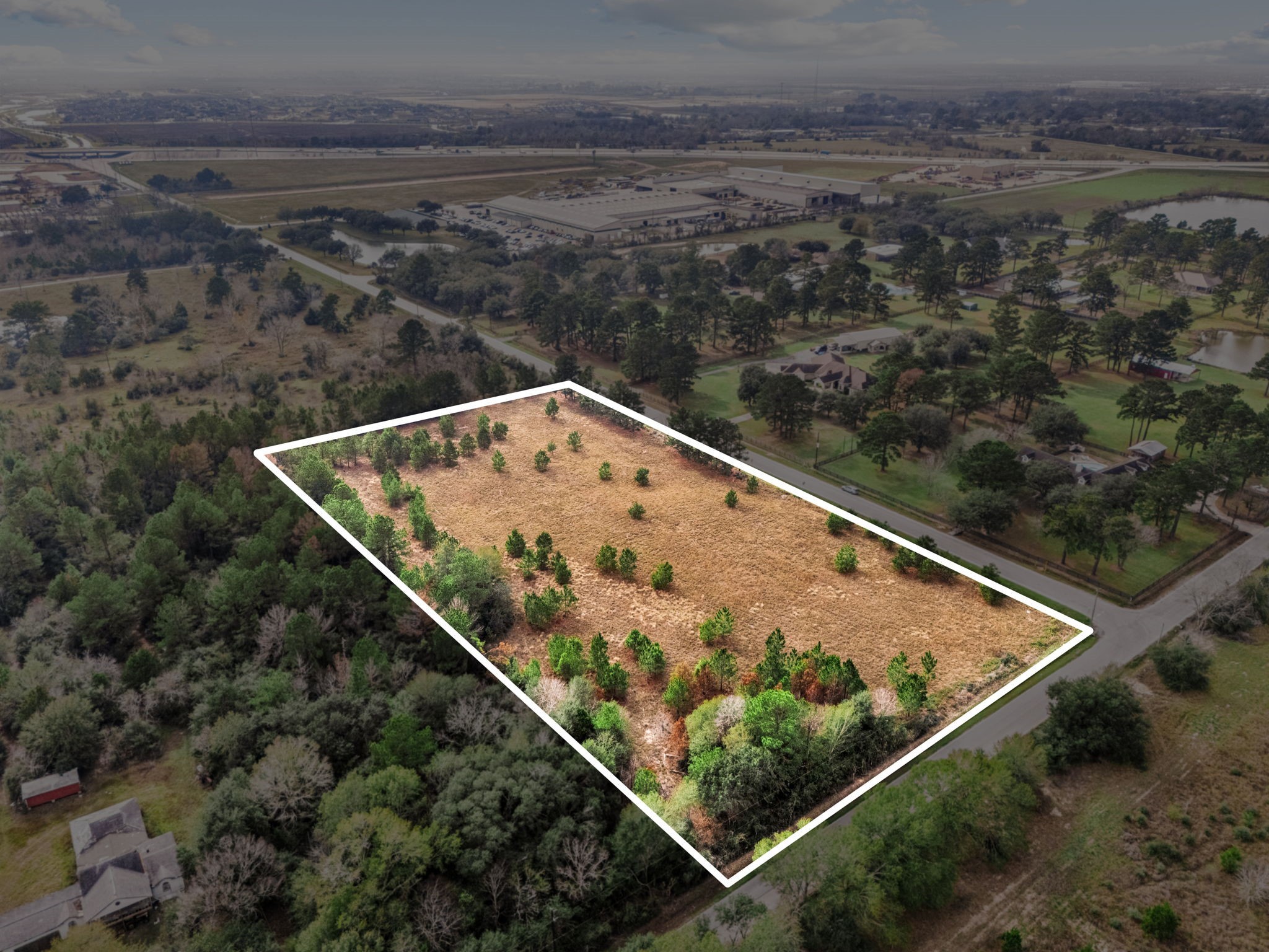 0 Badtke Road Hockley, TX 77447 - Photo 7 of 8 a view of a mountain from a balcony