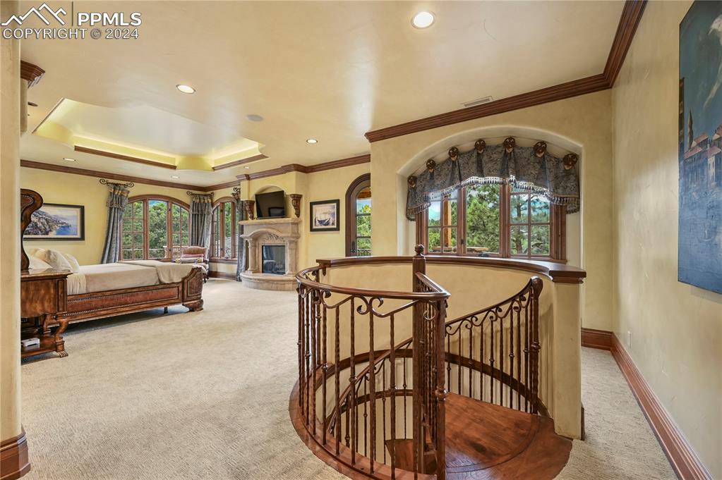 22 Crossland Road Colorado Springs, CO 80906 - Photo 16 of 49 a view of a livingroom with furniture and hardwood floor