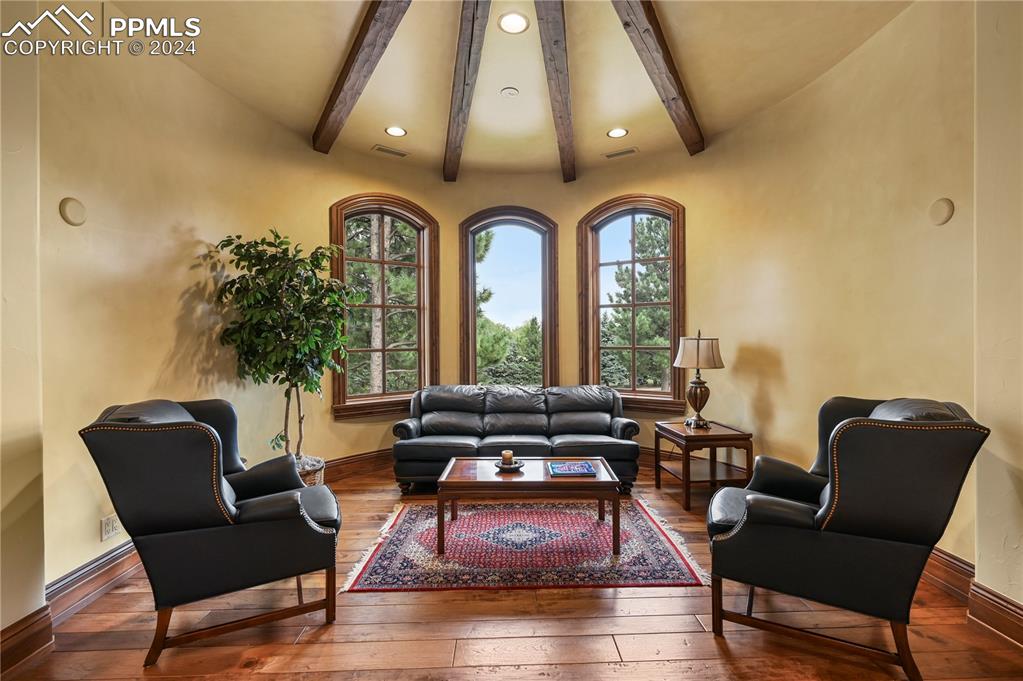 22 Crossland Road Colorado Springs, CO 80906 - Photo 25 of 49 a living room with furniture and a large window