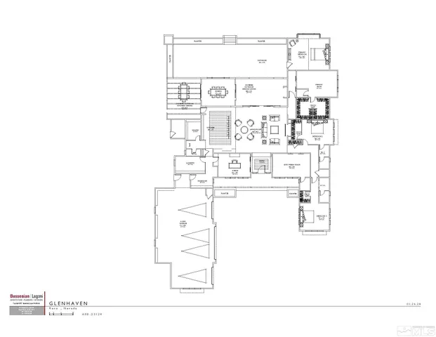 a picture of a floor plan