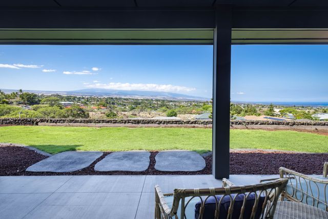 a view of an outdoor space and deck