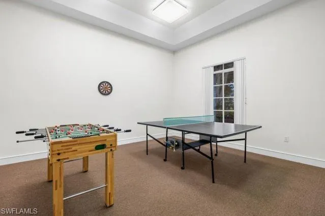 a room with furniture and a window