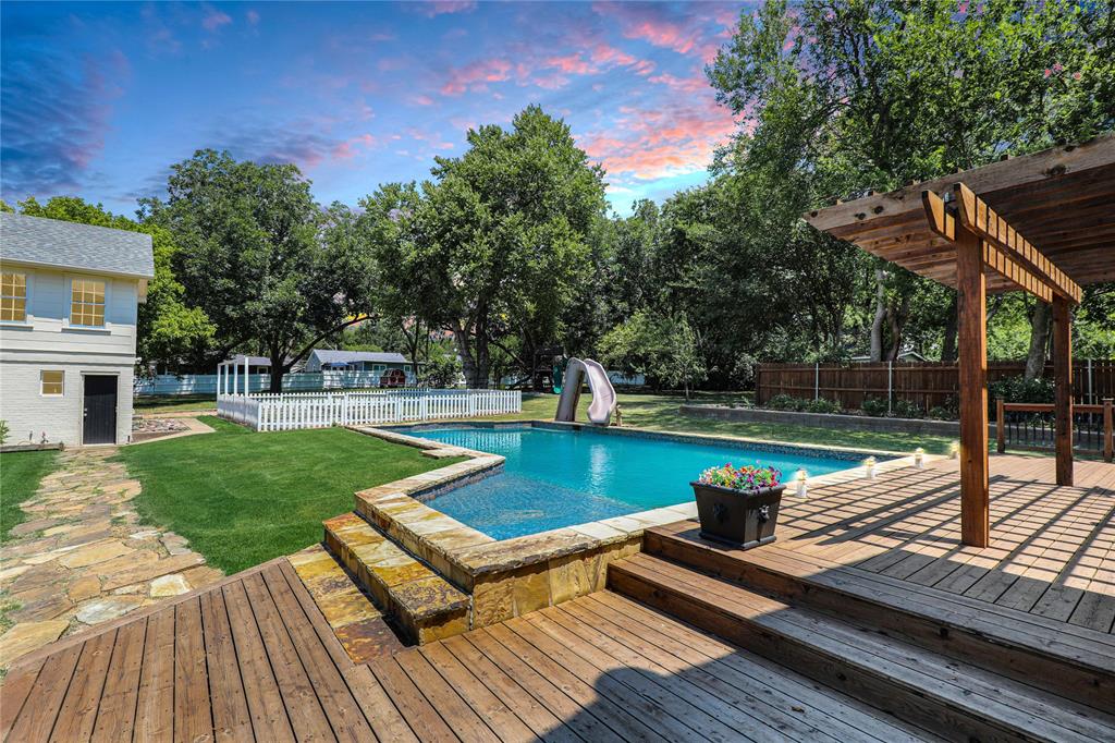 1102 Howell Street McKinney, TX 75069 - Photo 35 of 40 Stunning swimming pool! Note the garden area behind it!
