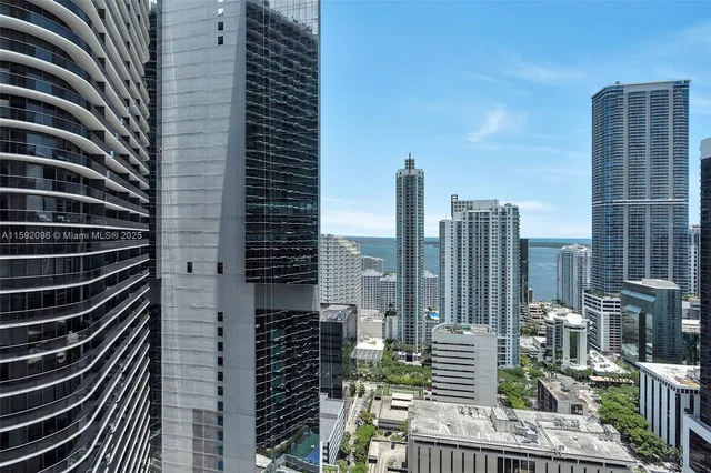 a view of balcony with city view