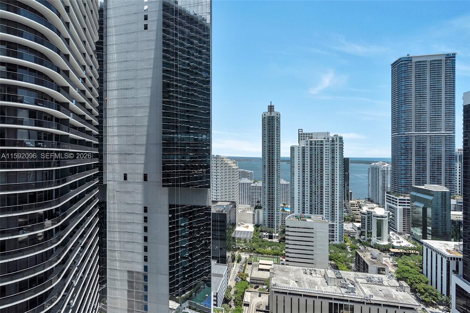 45 Southwest 9th Street, Unit 3502 Miami, FL 33130 - Photo 18 of 46 a view of balcony with city view