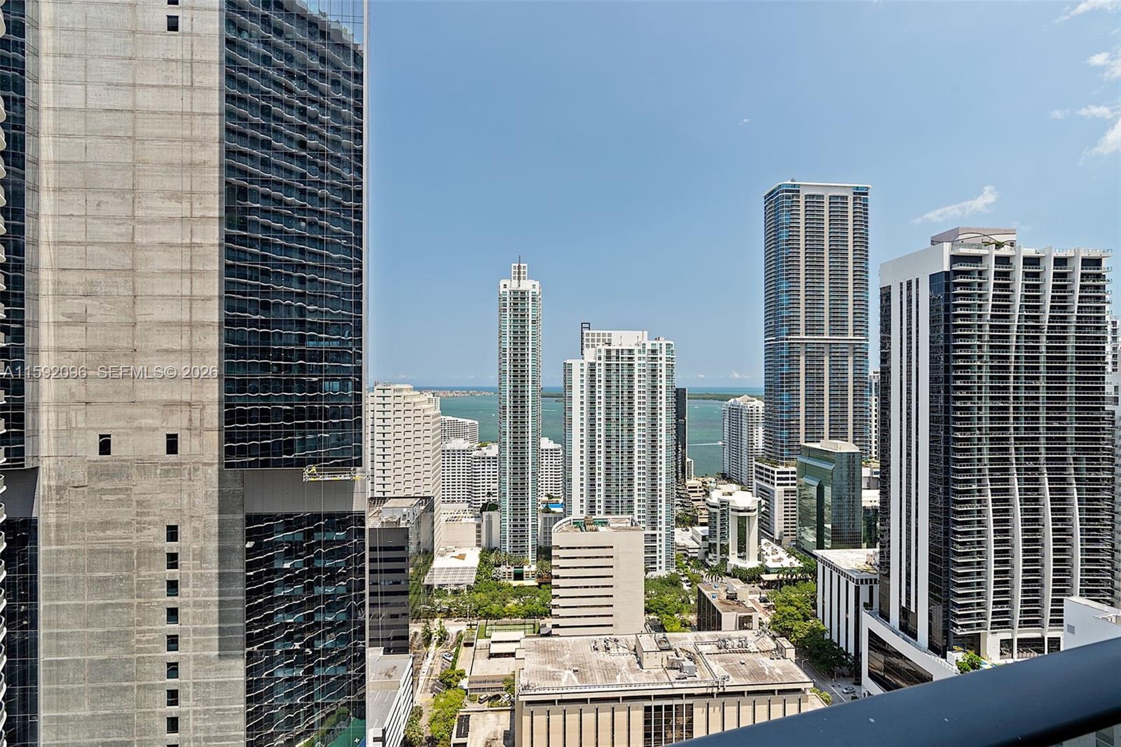 45 Southwest 9th Street, Unit 3502 Miami, FL 33130 - Photo 6 of 46 a view of balcony with city view