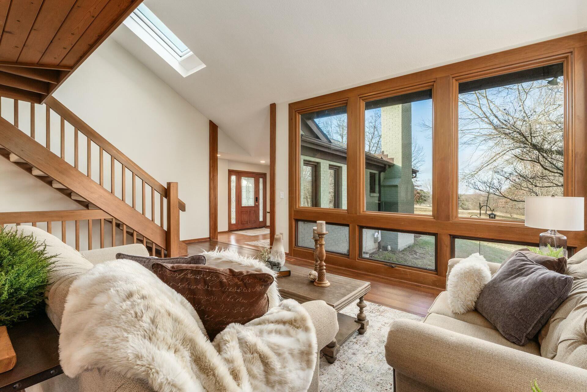 5485 Red Bank Road Galena, OH 43021 - Photo 24 of 113 Great room with gorgeous views