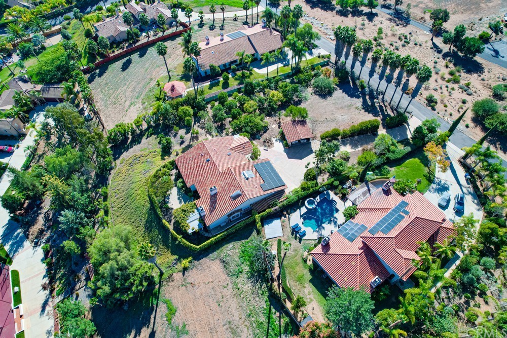 3036 Southwind Lane Vista, CA 92084 - Photo 43 of 45 an aerial view of a house with swimming pool and outdoor space