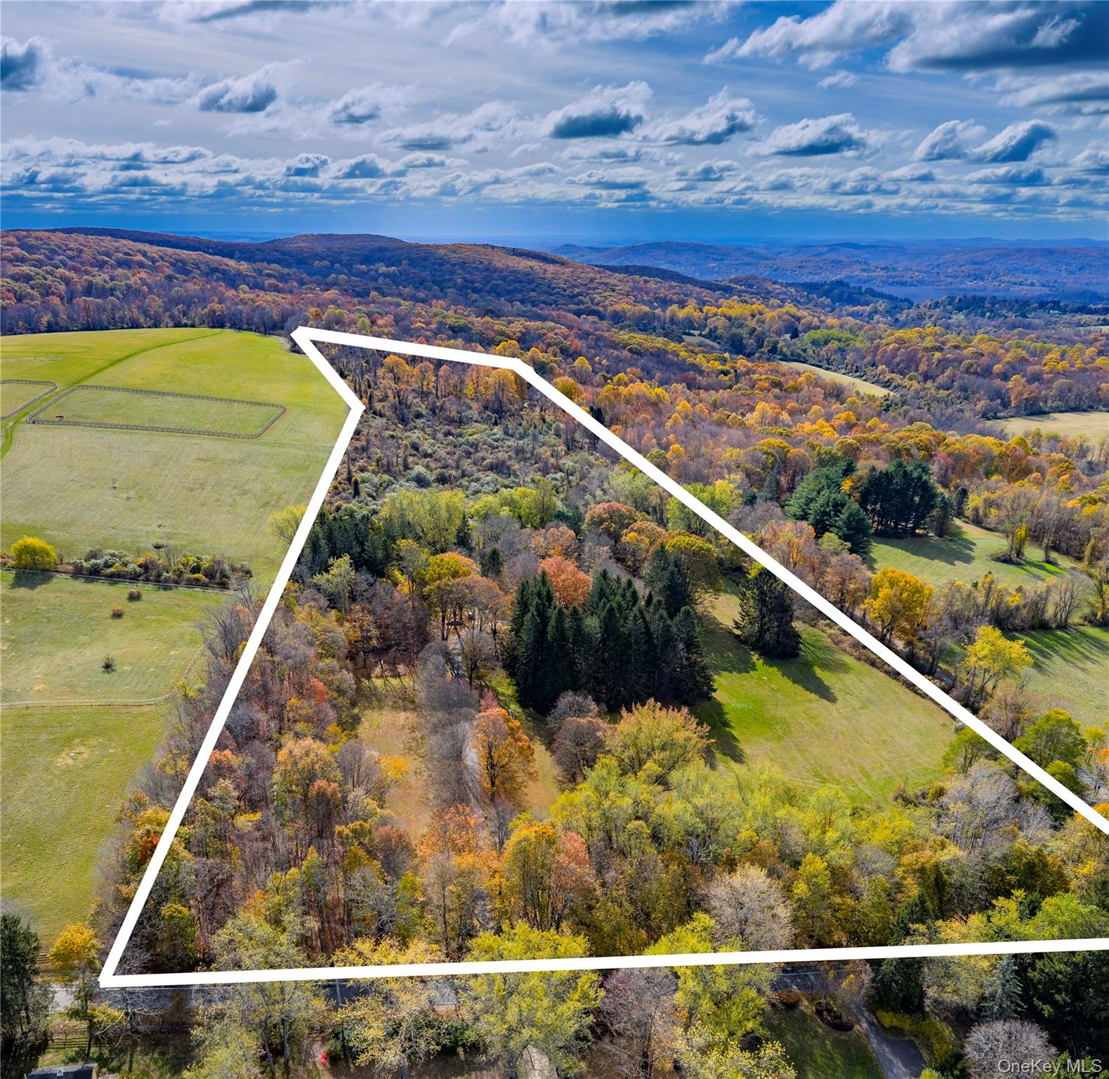 64 South Quaker Hill Road Pawling, NY 12564 - Photo 11 of 46 a view of swimming pool from a balcony