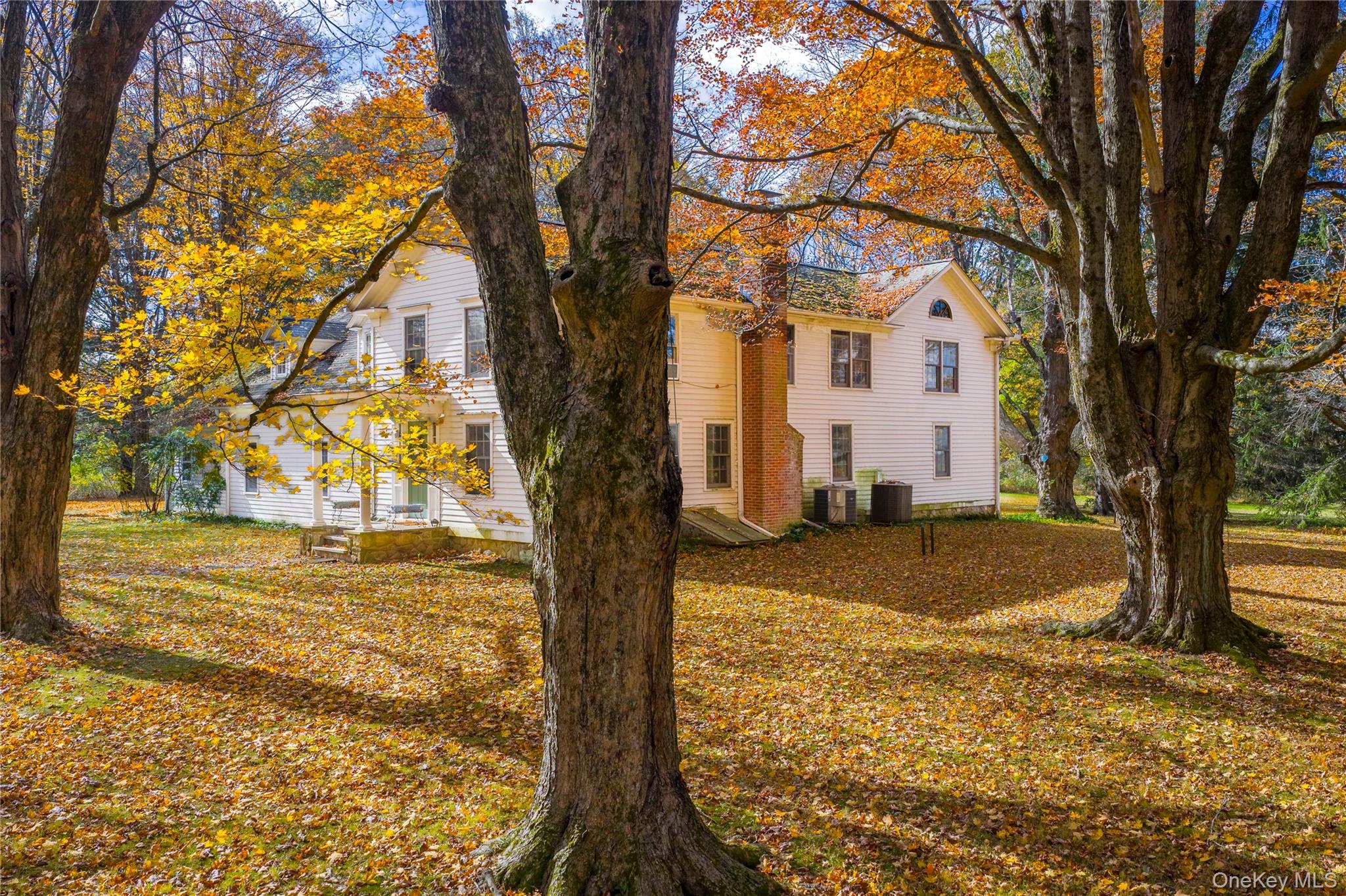 64 South Quaker Hill Road Pawling, NY 12564 - Photo 8 of 46 a view of a house with a yard covered with snow